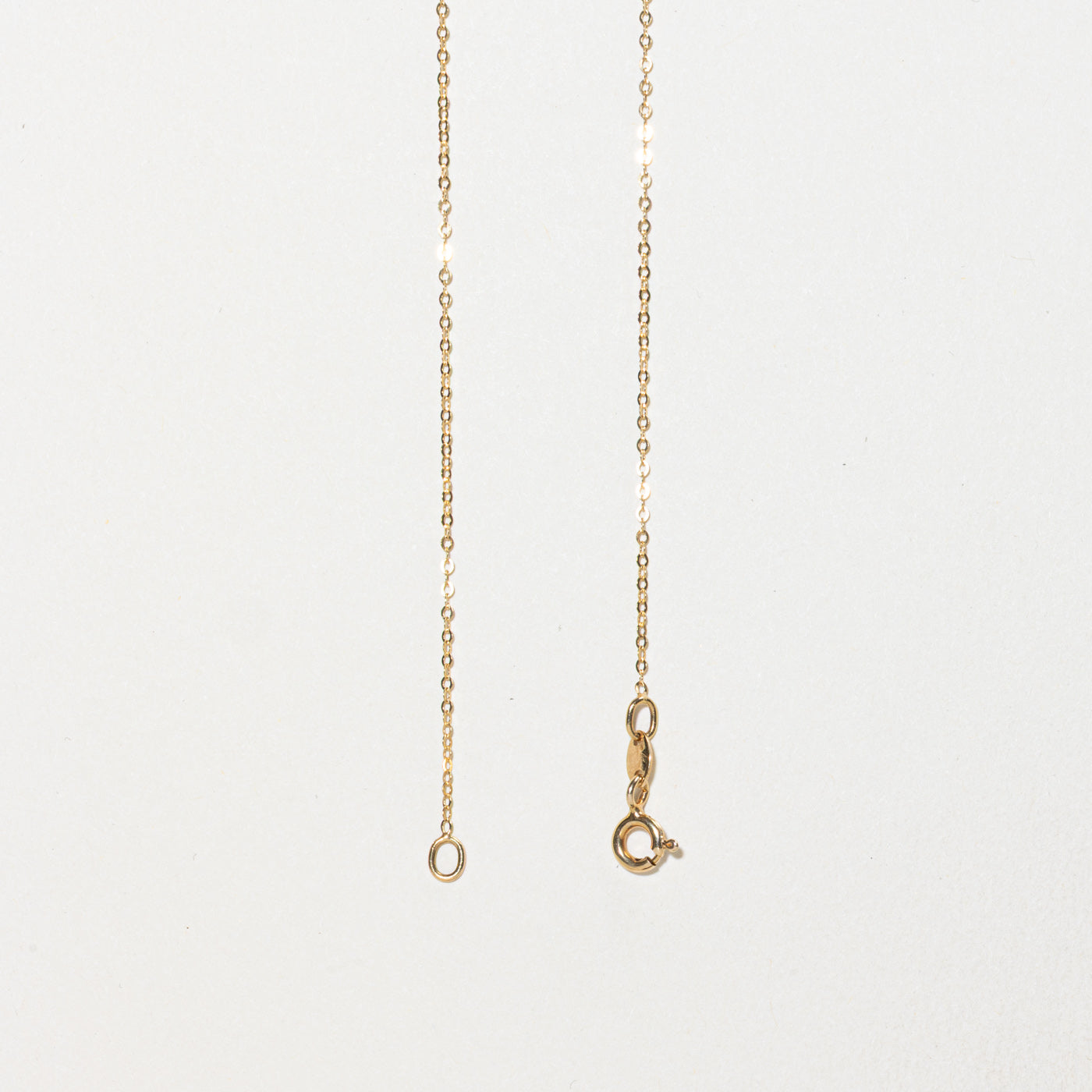 14k Interlocking Circles Necklace | 18"