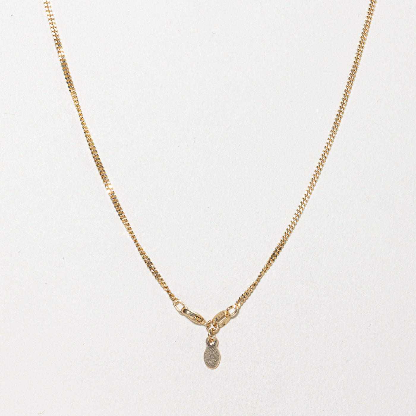 ‘Pyrrha’ 14k Curb Link Chain | 1.60mm | 20"