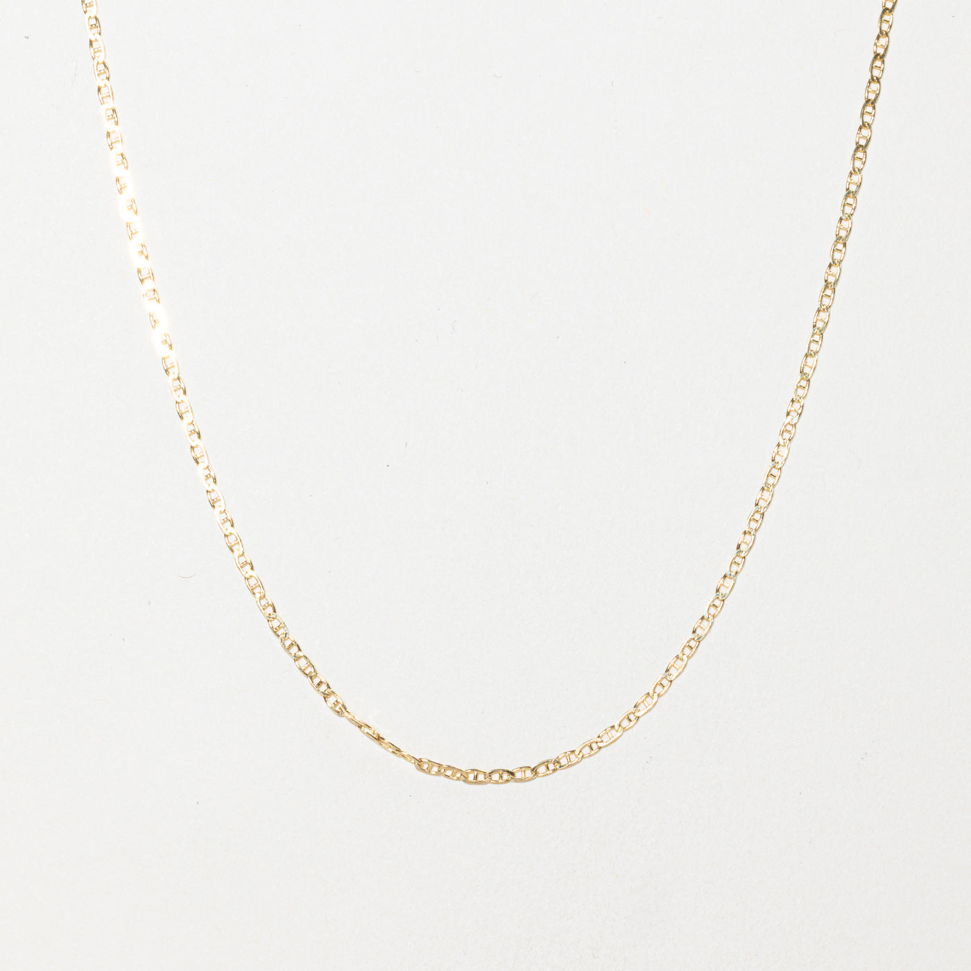 Italian 14k Anchor Chain | 1.60mm | 19"