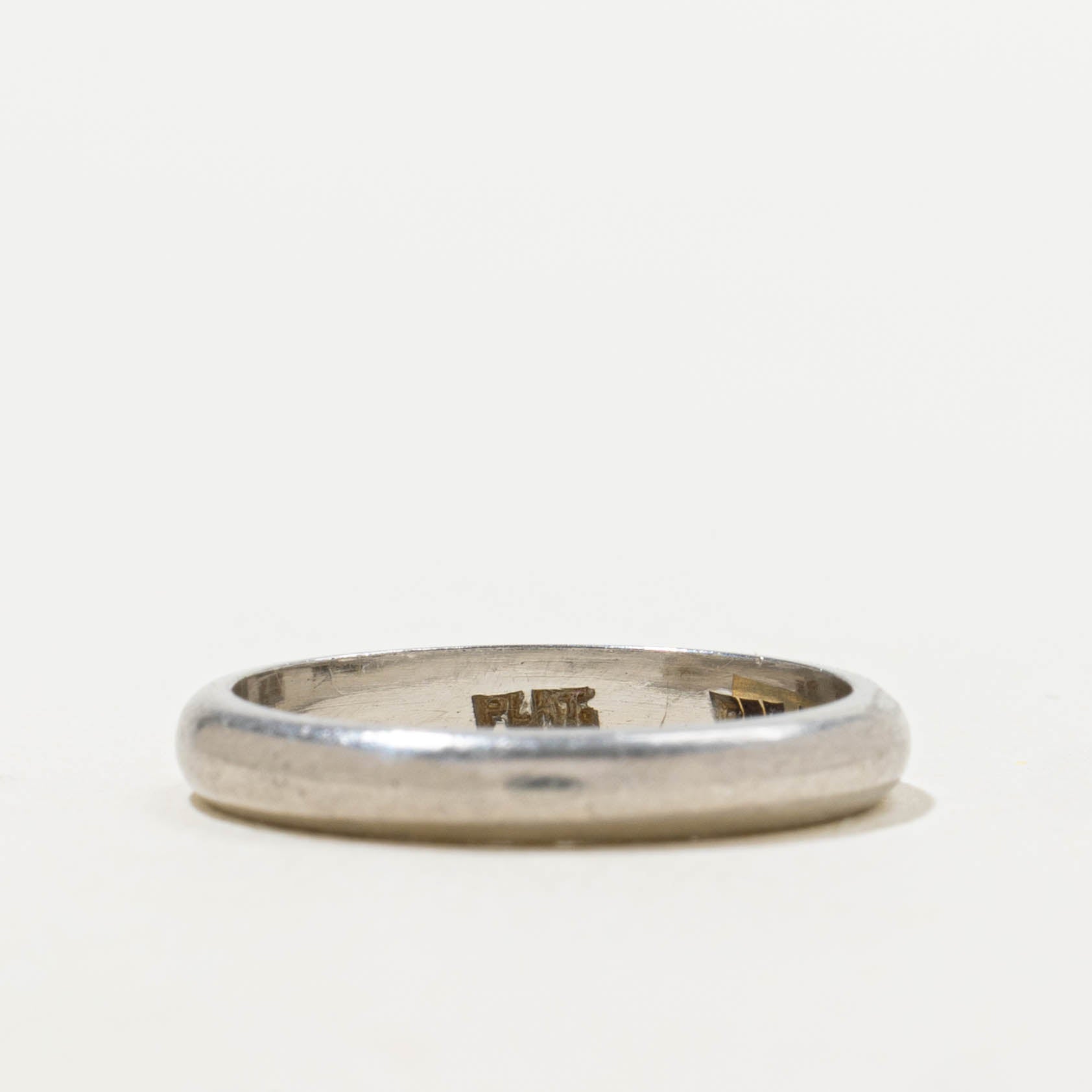 950 Platinum Plain Band | 2.80mm | SZ 4.5