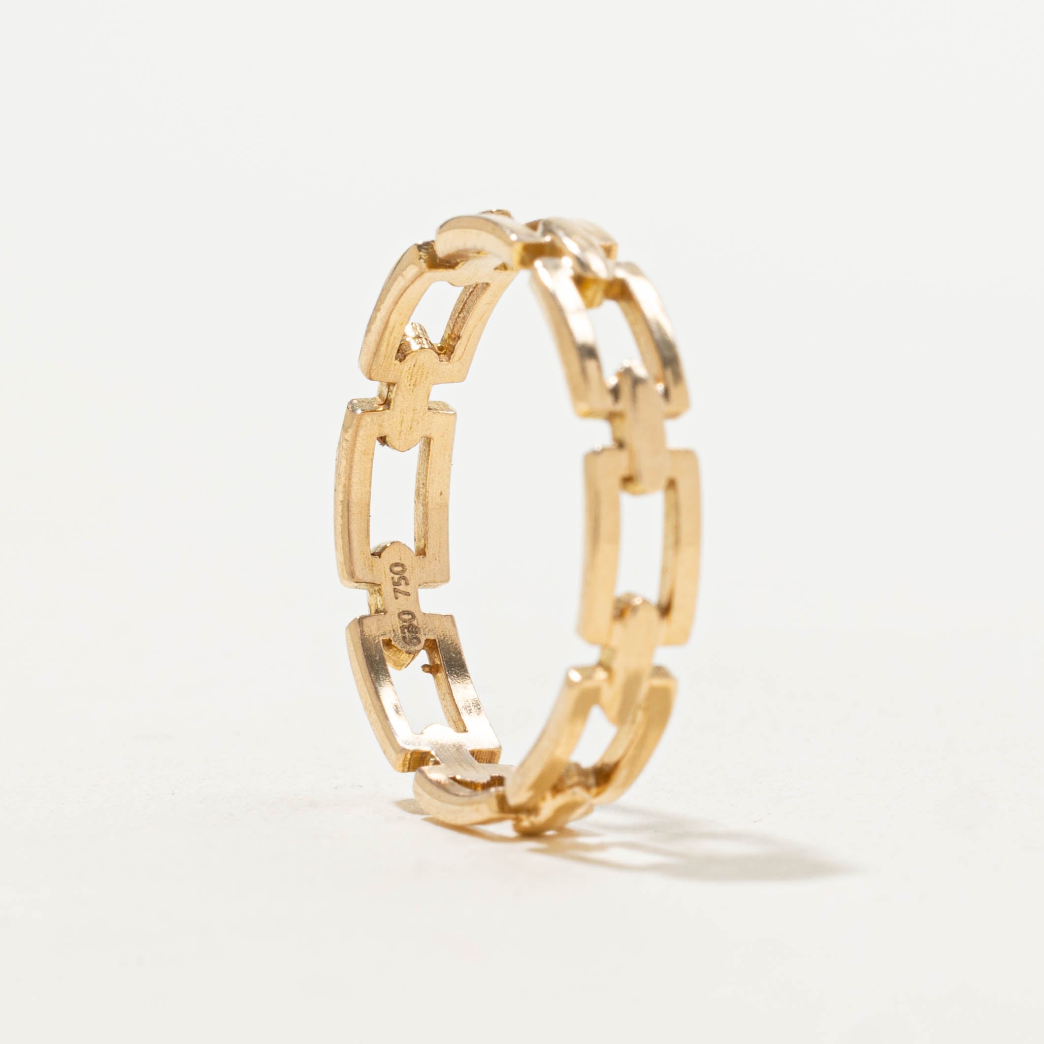 ‘Birks’ Paperclip Link Chain Band | 3.10mm | SZ 5