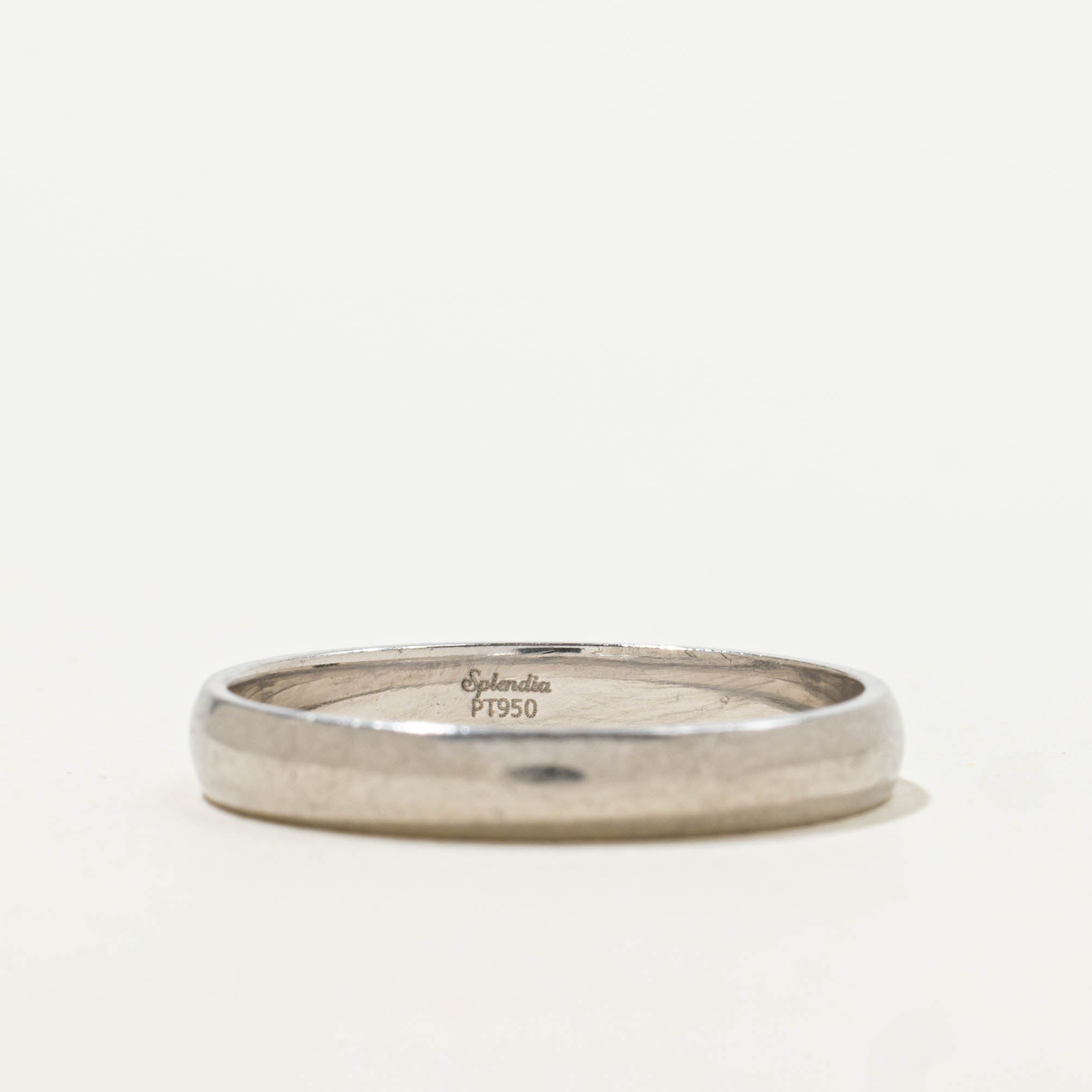 950 Platinum Plain Band | 3.30mm | SZ 9