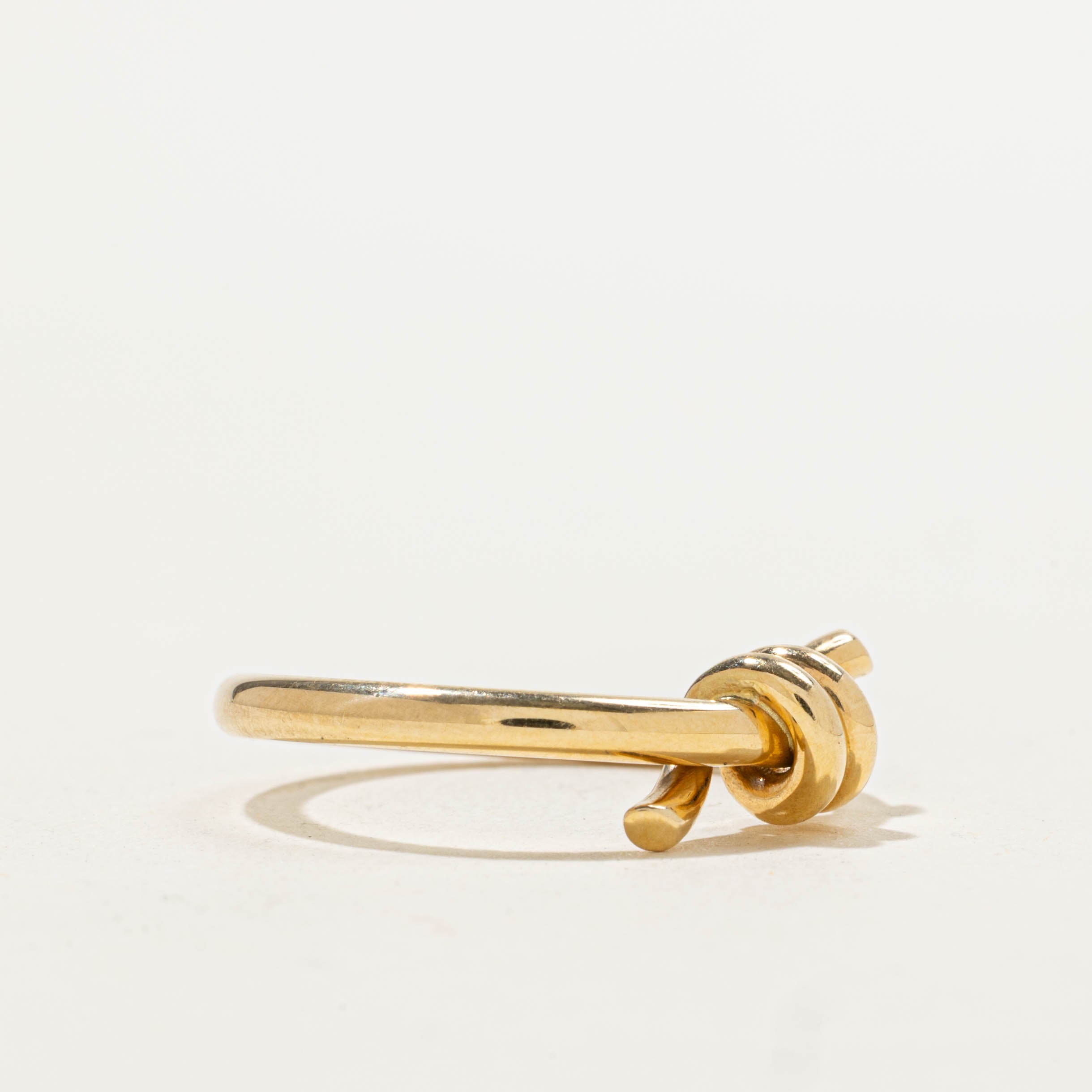 18k Yellow Gold Knot Ring | SZ 6.25
