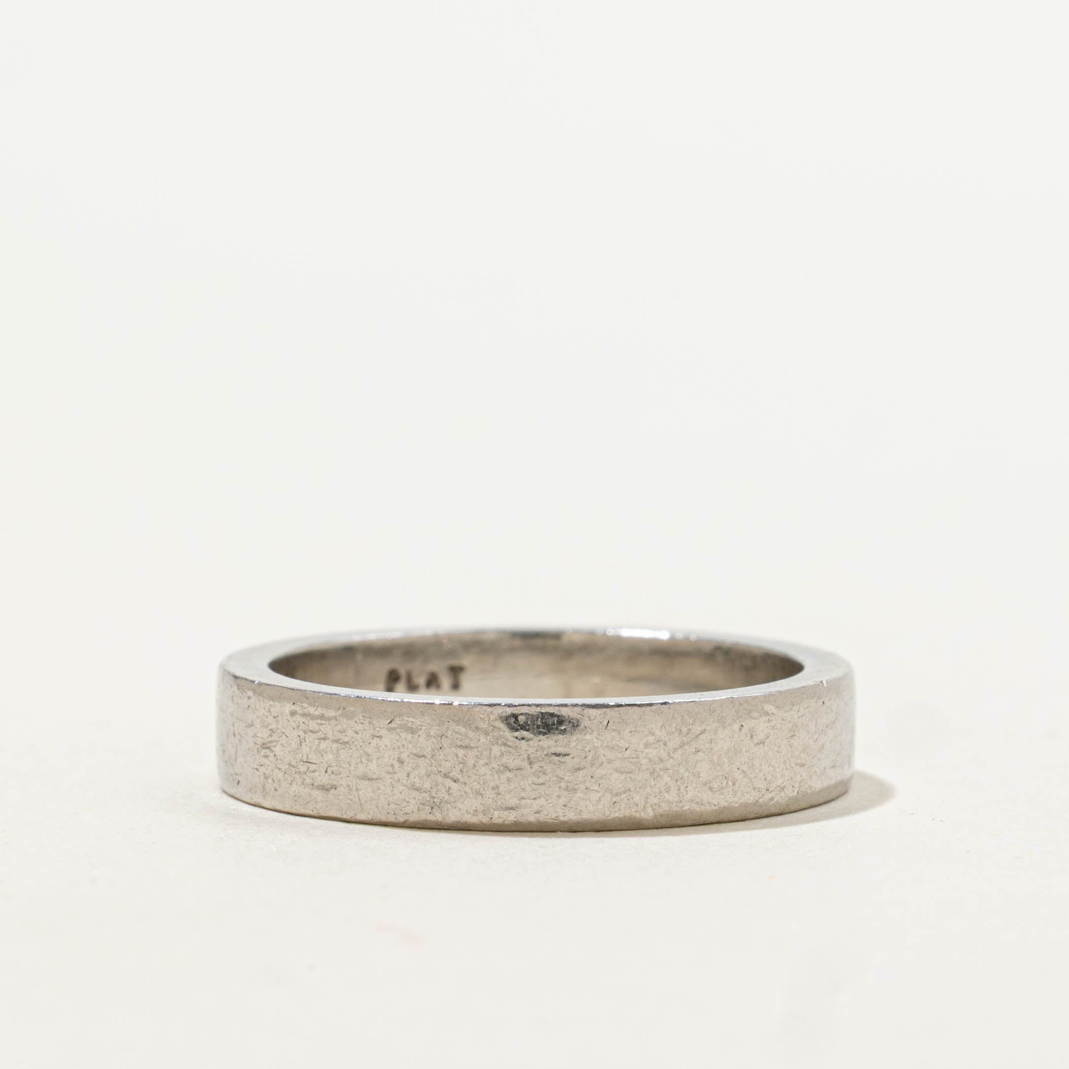950 Platinum Plain Band | 3.85mm | SZ 6