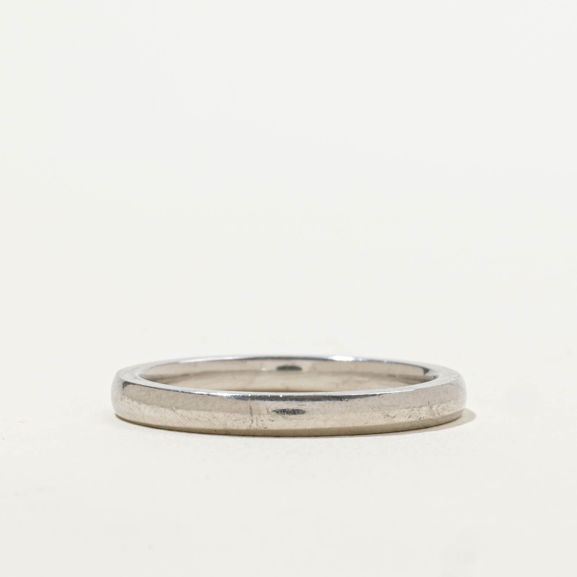 950 Platinum Plain Band | 2.45mm | SZ 7.5