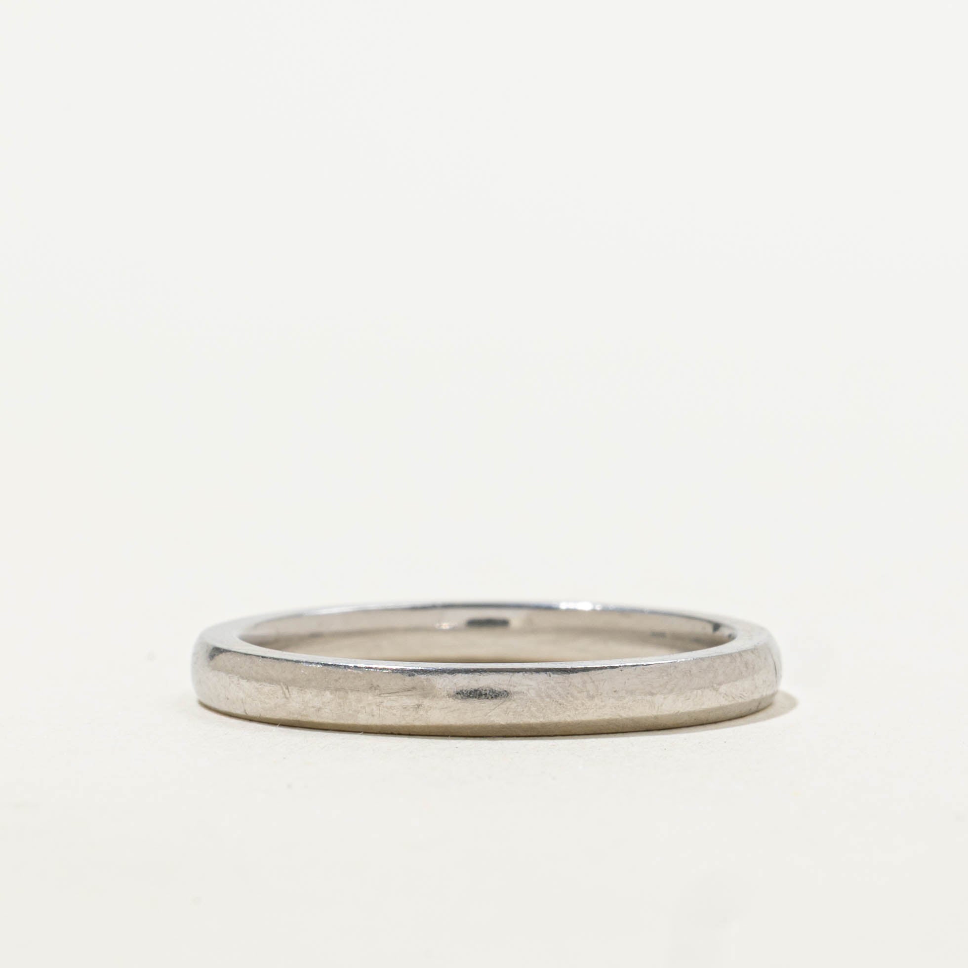 950 Platinum Plain Band | 2.45mm | SZ 7.5