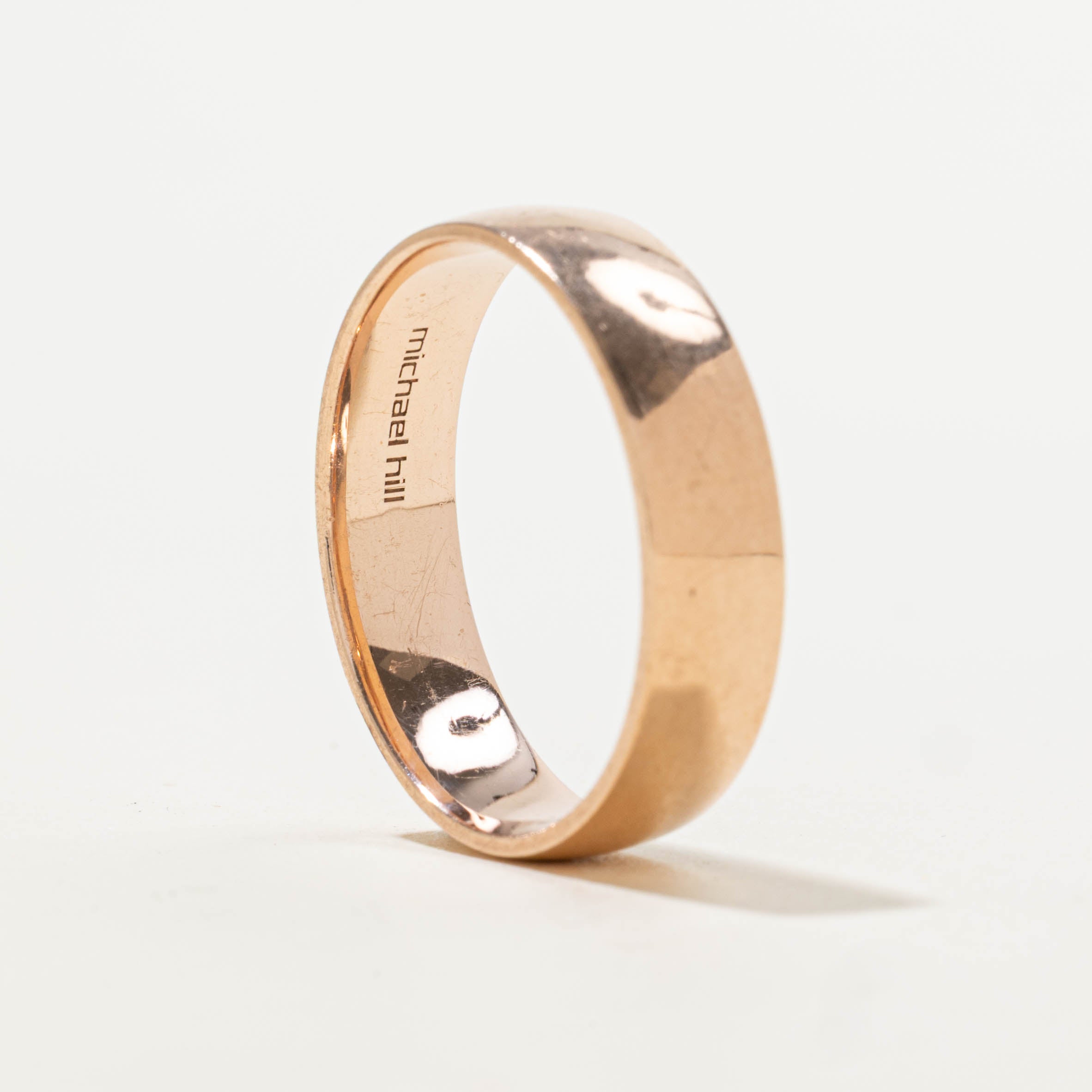 10k Rose Gold Plain Band | 5.85mm | SZ 11.75