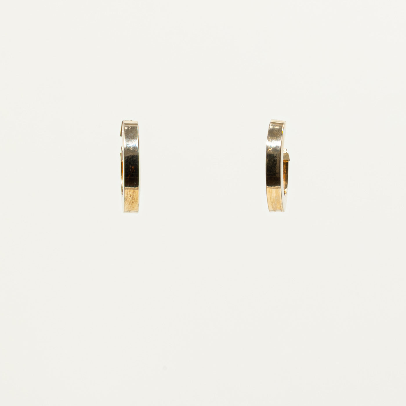 14k Yellow Gold Hoop Earrings