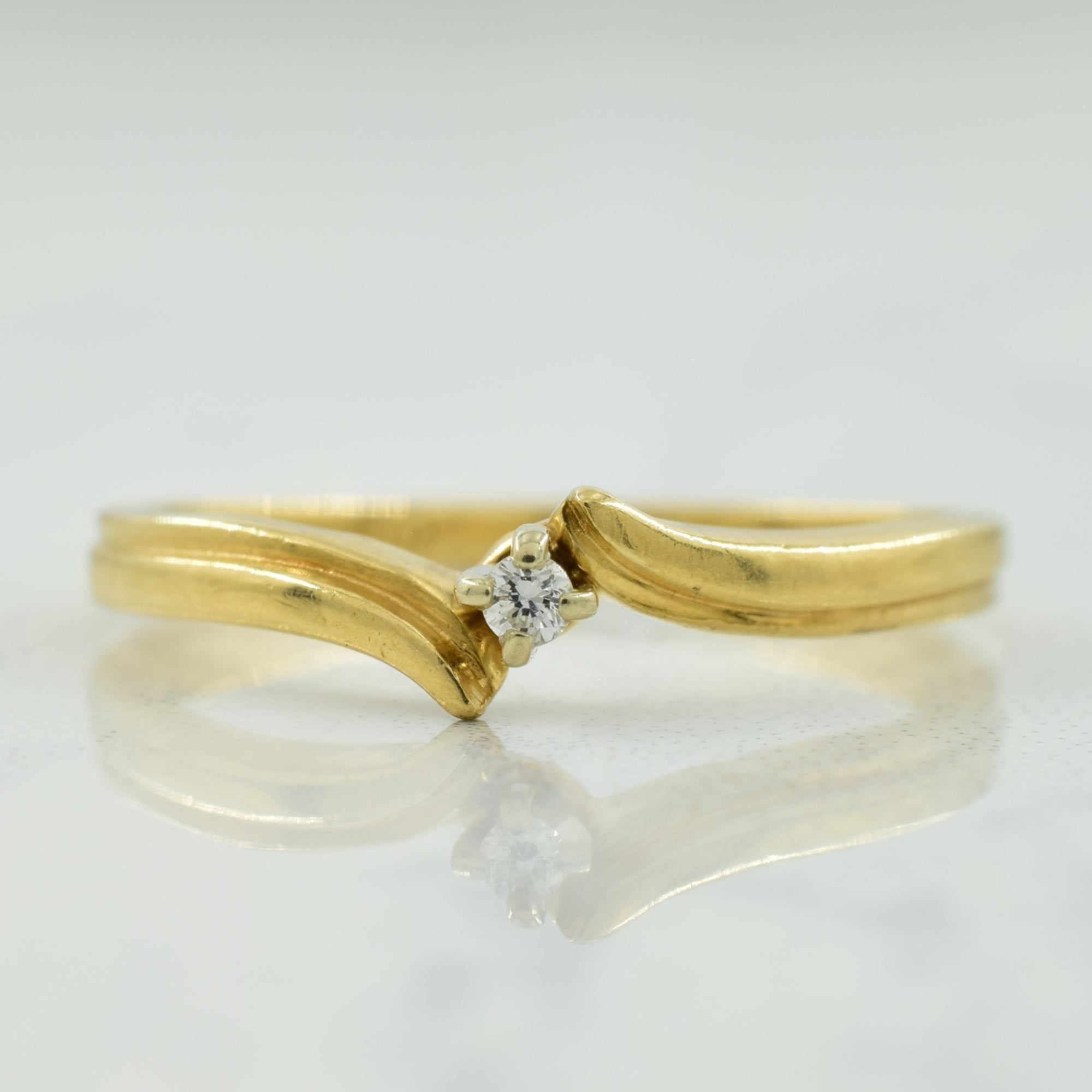 Solitaire Diamond Ring | 0.02ct | SZ 5.5 |