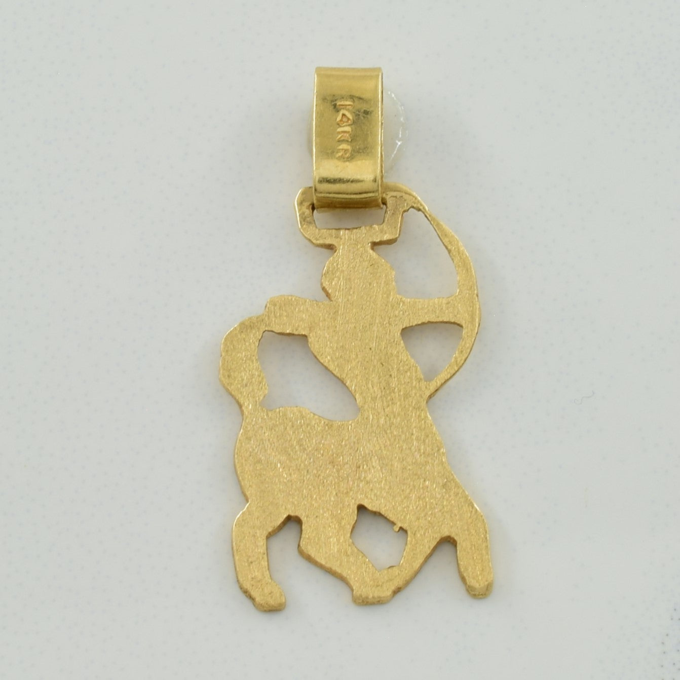 14k Yellow Gold Centaur Pendant |