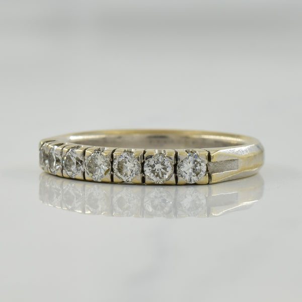 Seven Stone Diamond Ring | 0.42ctw | SZ 6.25 |
