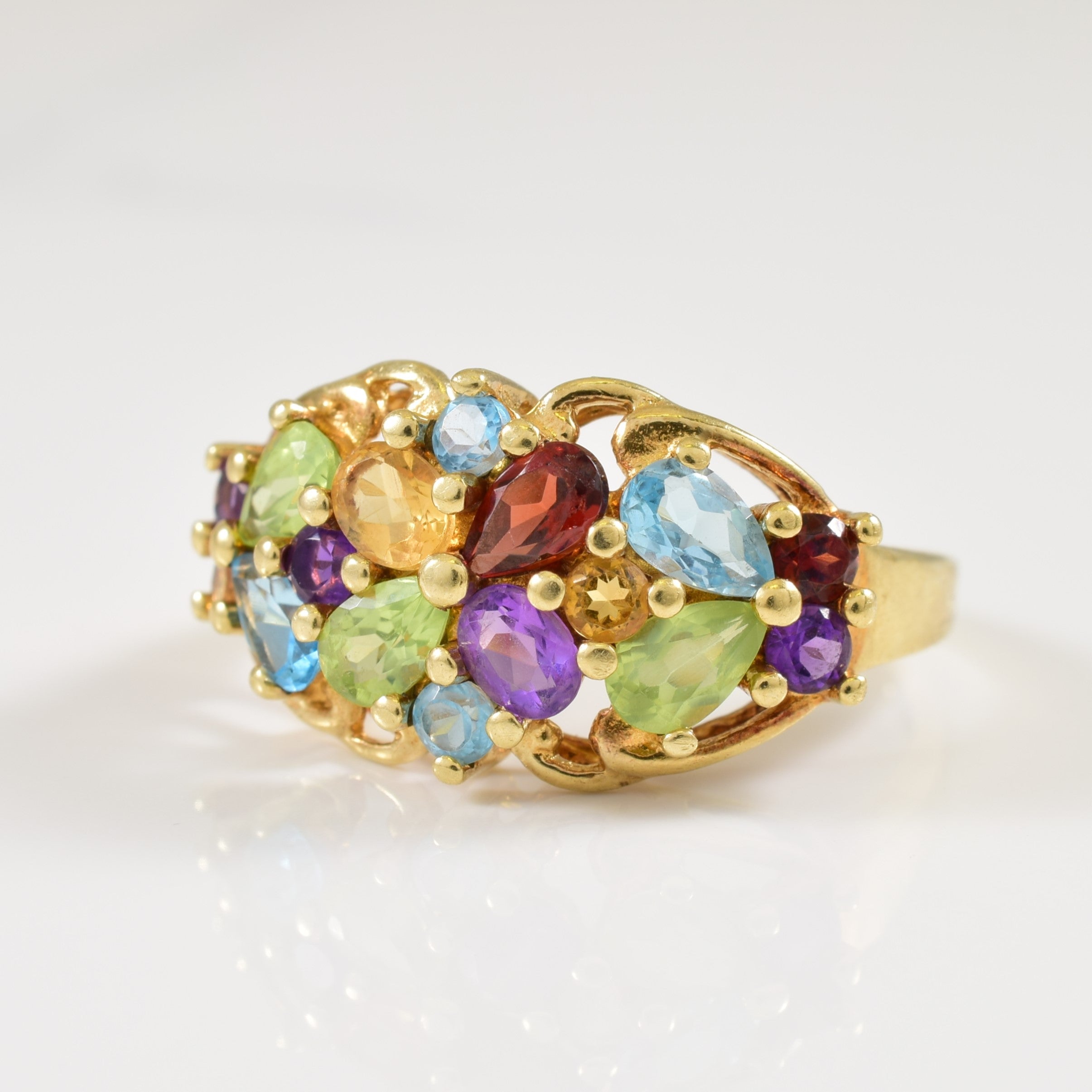 Multi Gemstone Ring | 2.00ctw | SZ 8 |