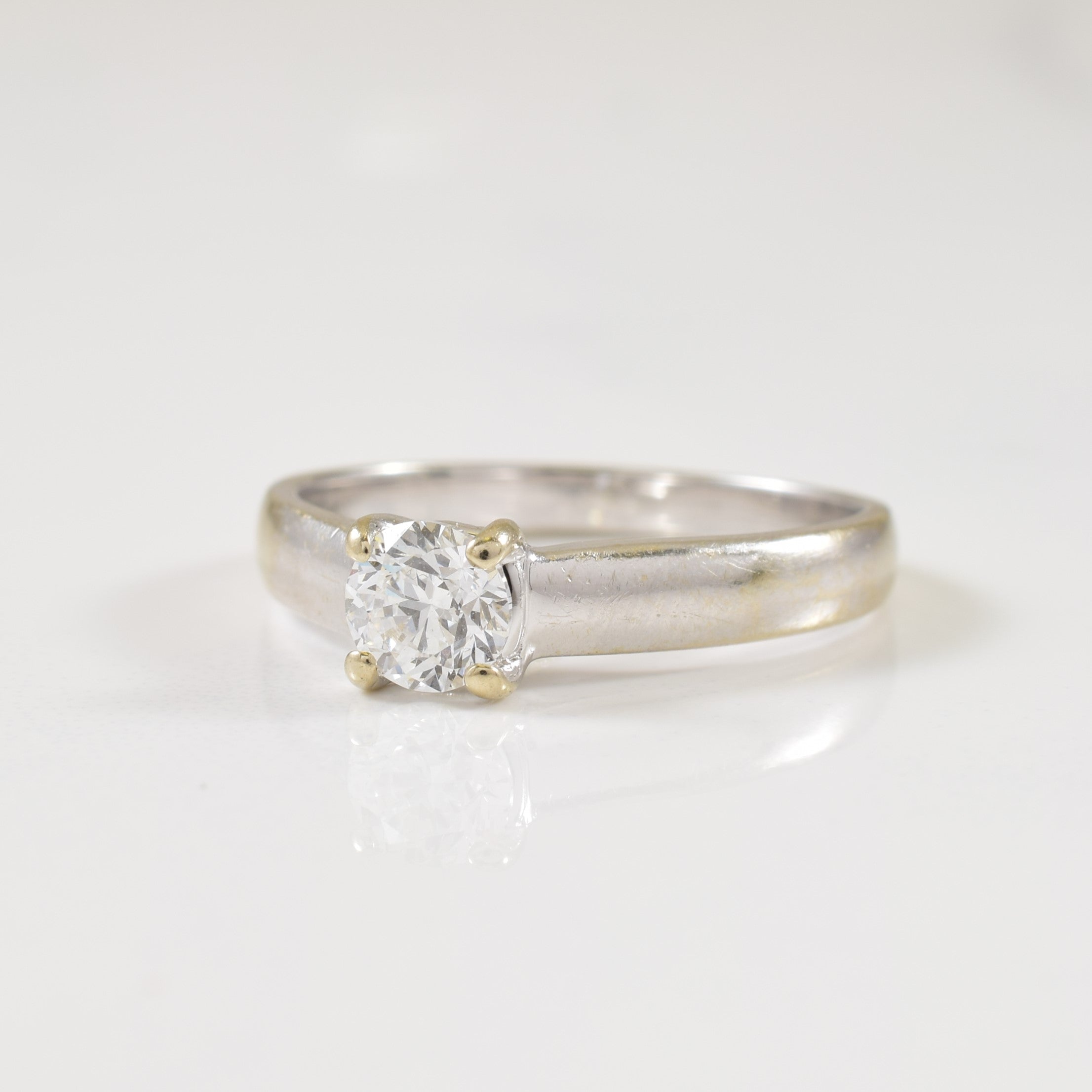 Solitaire Diamond Ring | 0.46ct | SZ 6.5 |