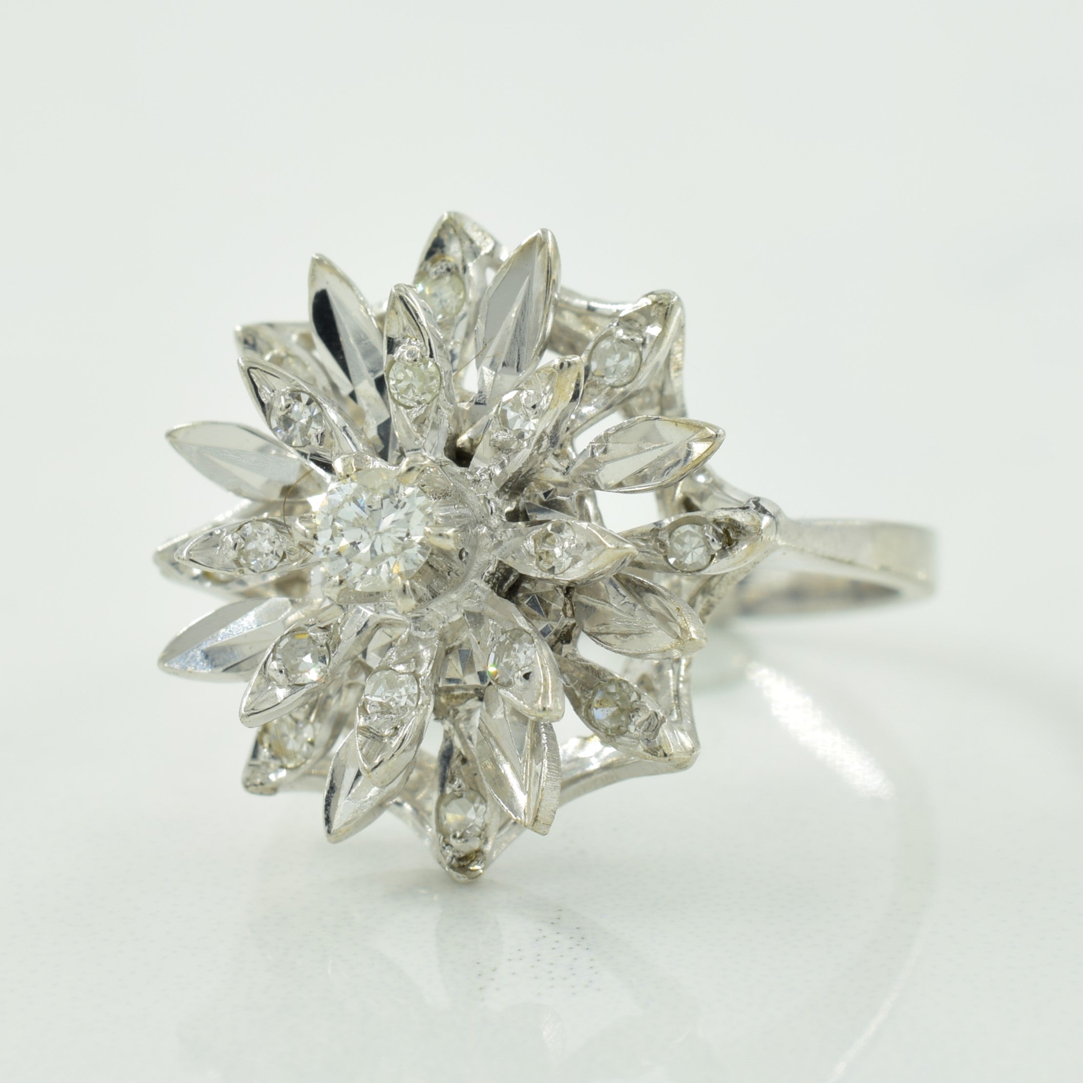 Diamond Cocktail Ring | 0.27ctw | SZ 7 |
