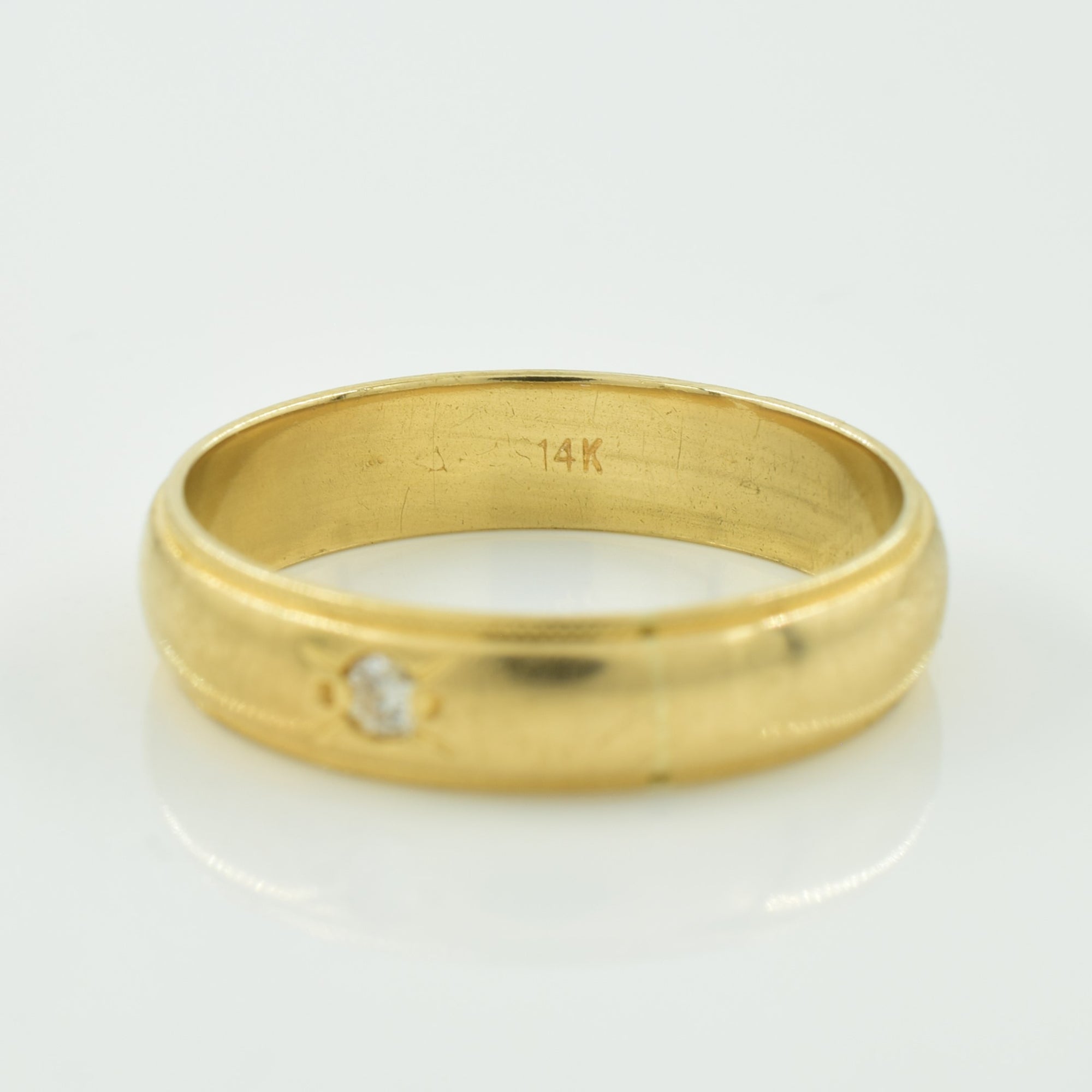 Single Stone Diamond Ring | 0.05ct | SZ 9.75 |