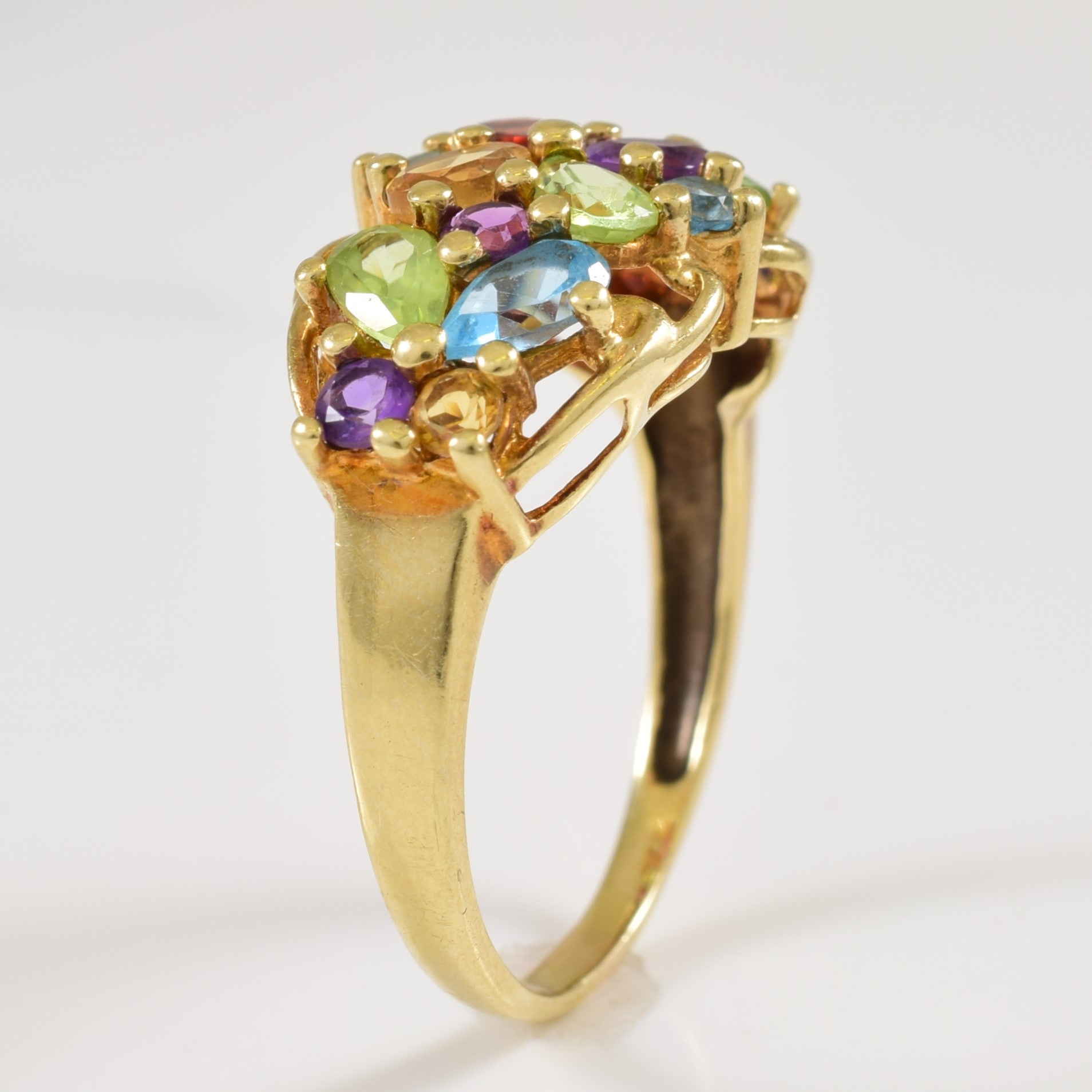 Multi Gemstone Ring | 2.00ctw | SZ 8 |