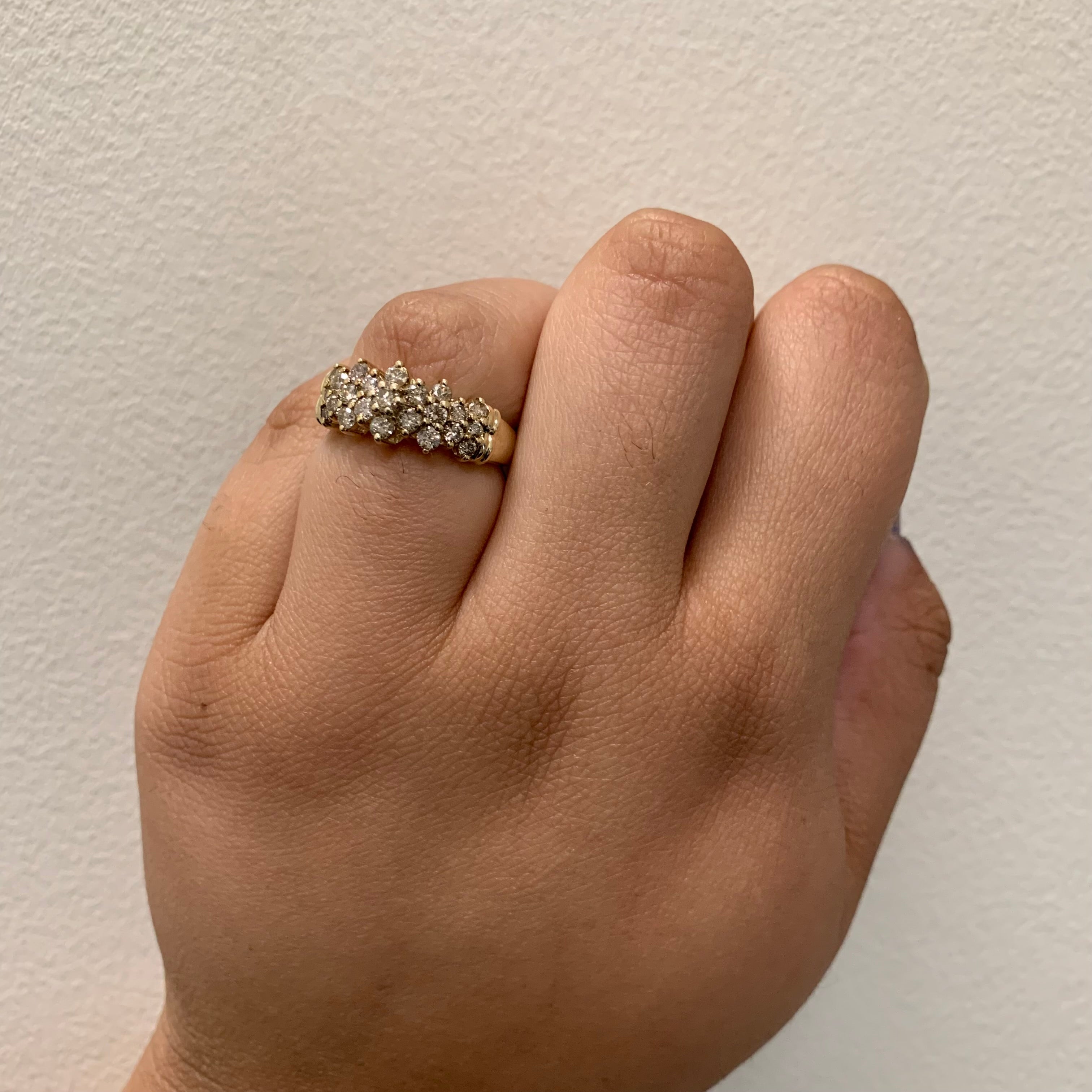 Diamond Cluster Ring | 0.39ctw | SZ 7 |