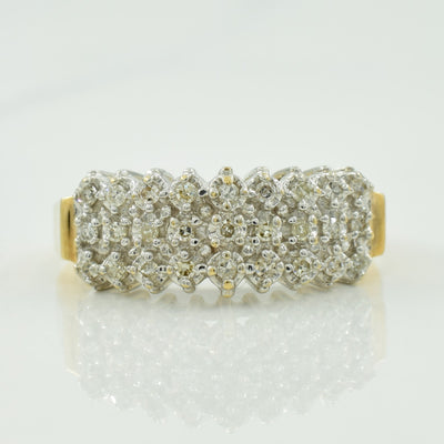 Cluster Diamond Ring | 0.14ctw | SZ 6.75 |