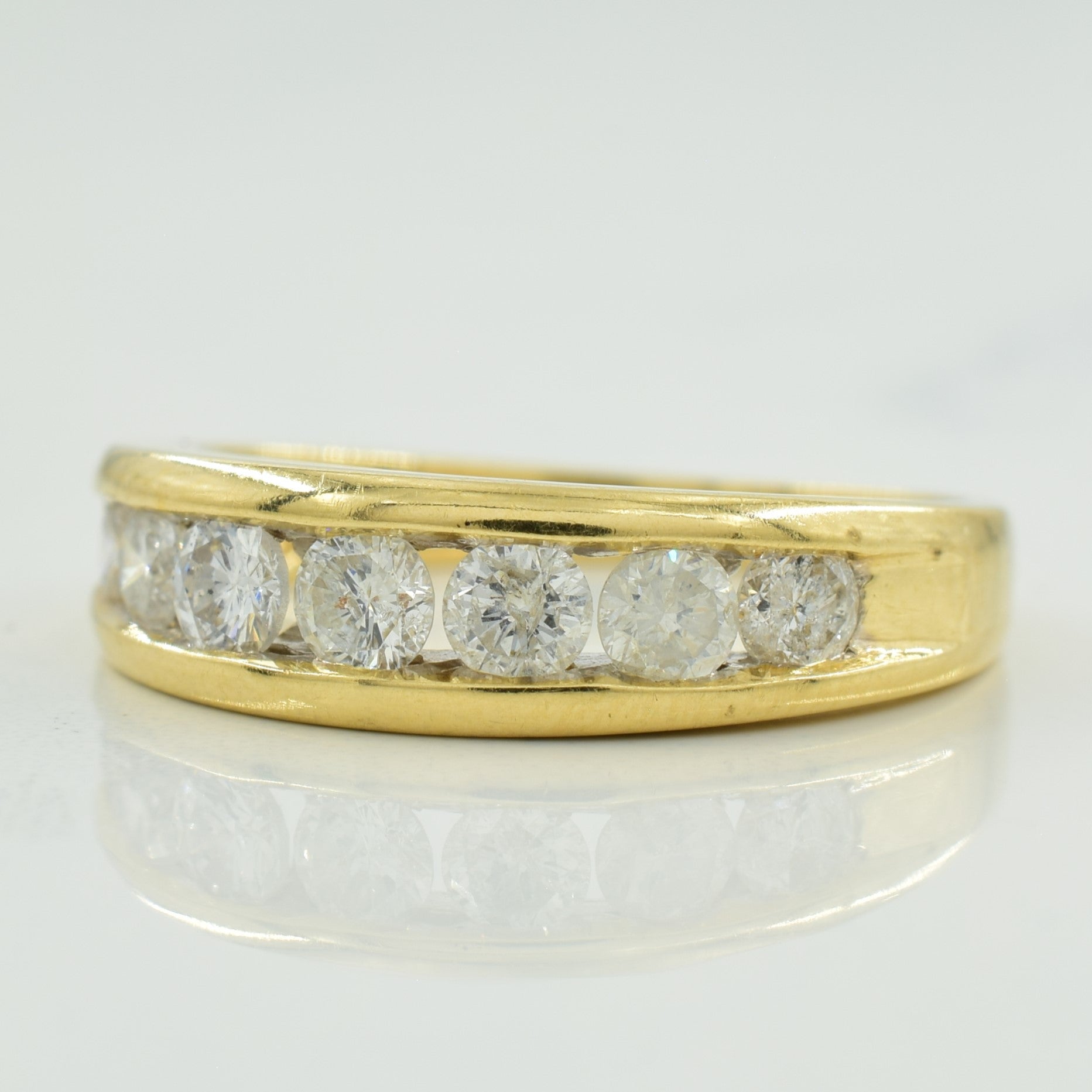 Channel Set Diamond Ring | 0.70ctw | SZ 6.75 |