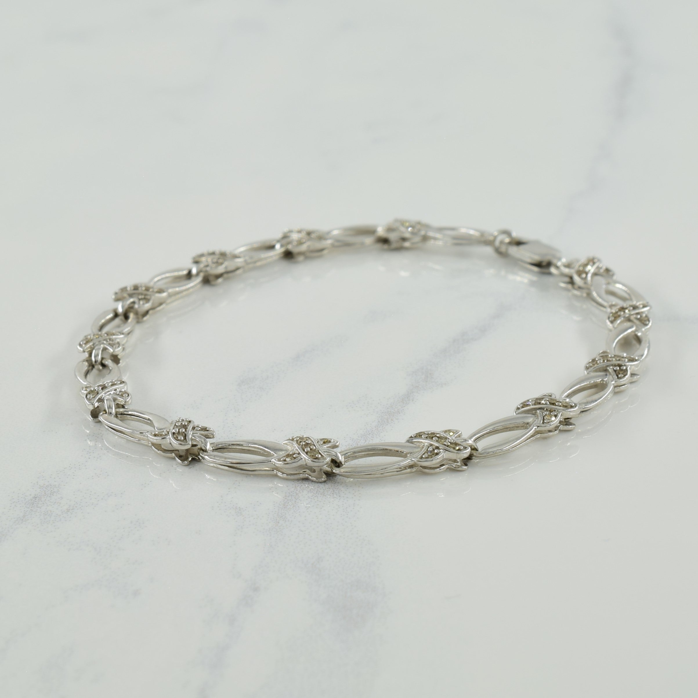 'XO' Diamond Bracelet | 0.52ctw | 7.25" |