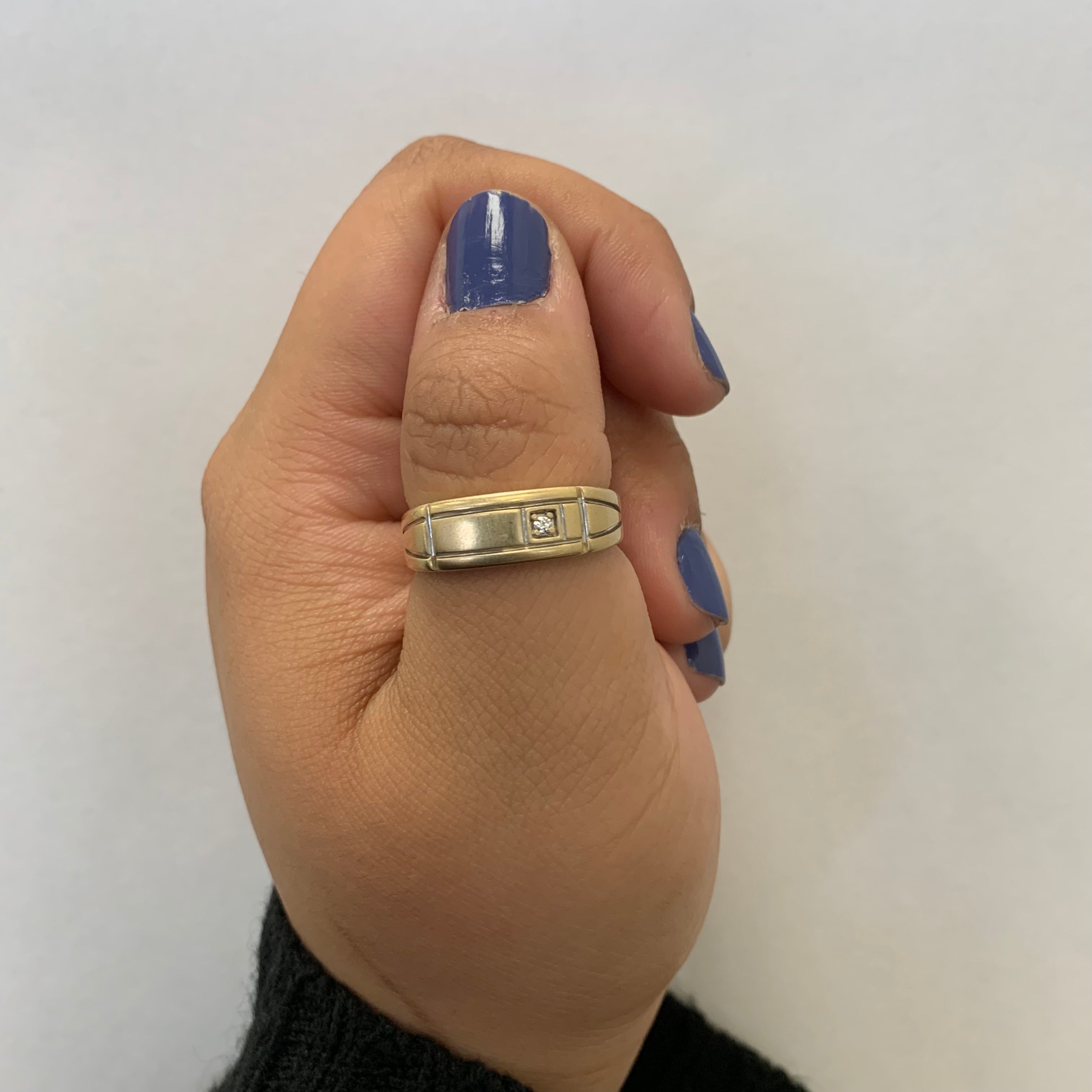 Single Stone Diamond Ring | 0.02ct | SZ 10.75 |