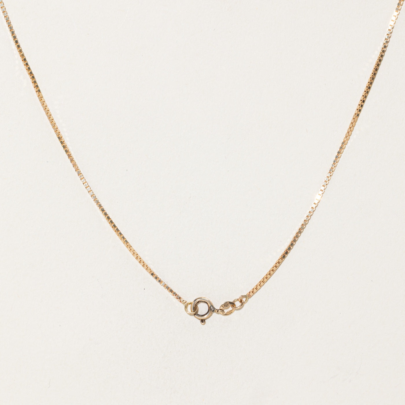 10k Five Stone Diamond “V” Pendant Necklace | 14"