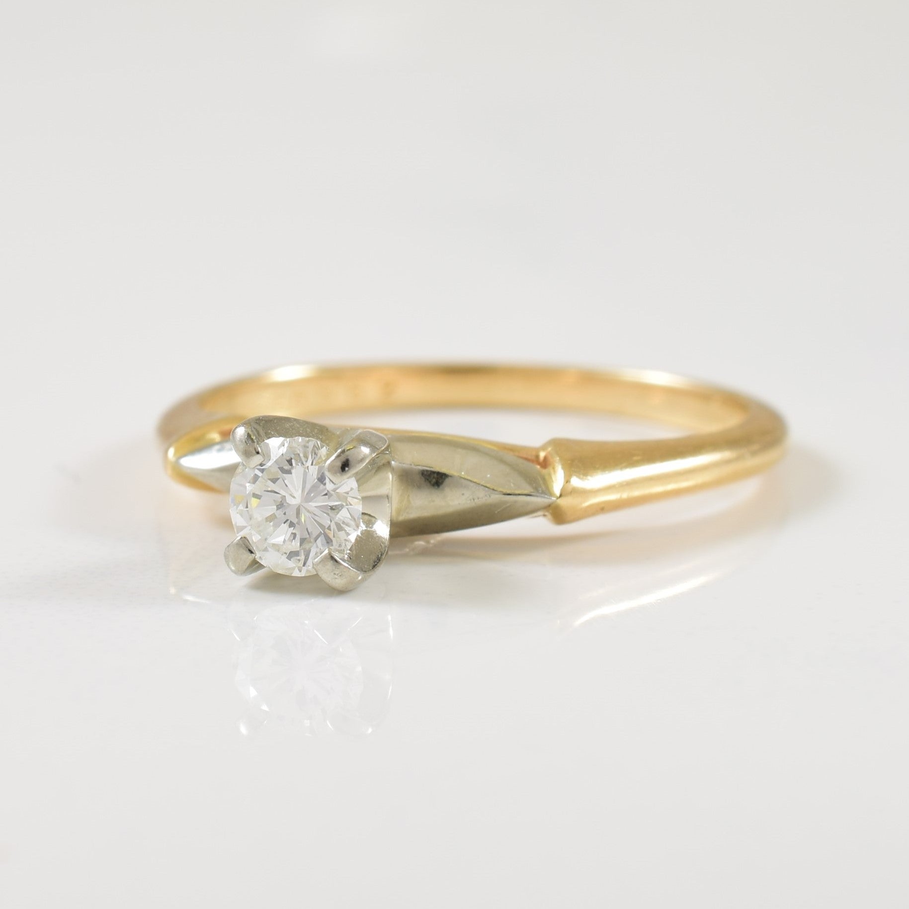 Solitaire Diamond Ring | 0.22ct | SZ 6.25 |