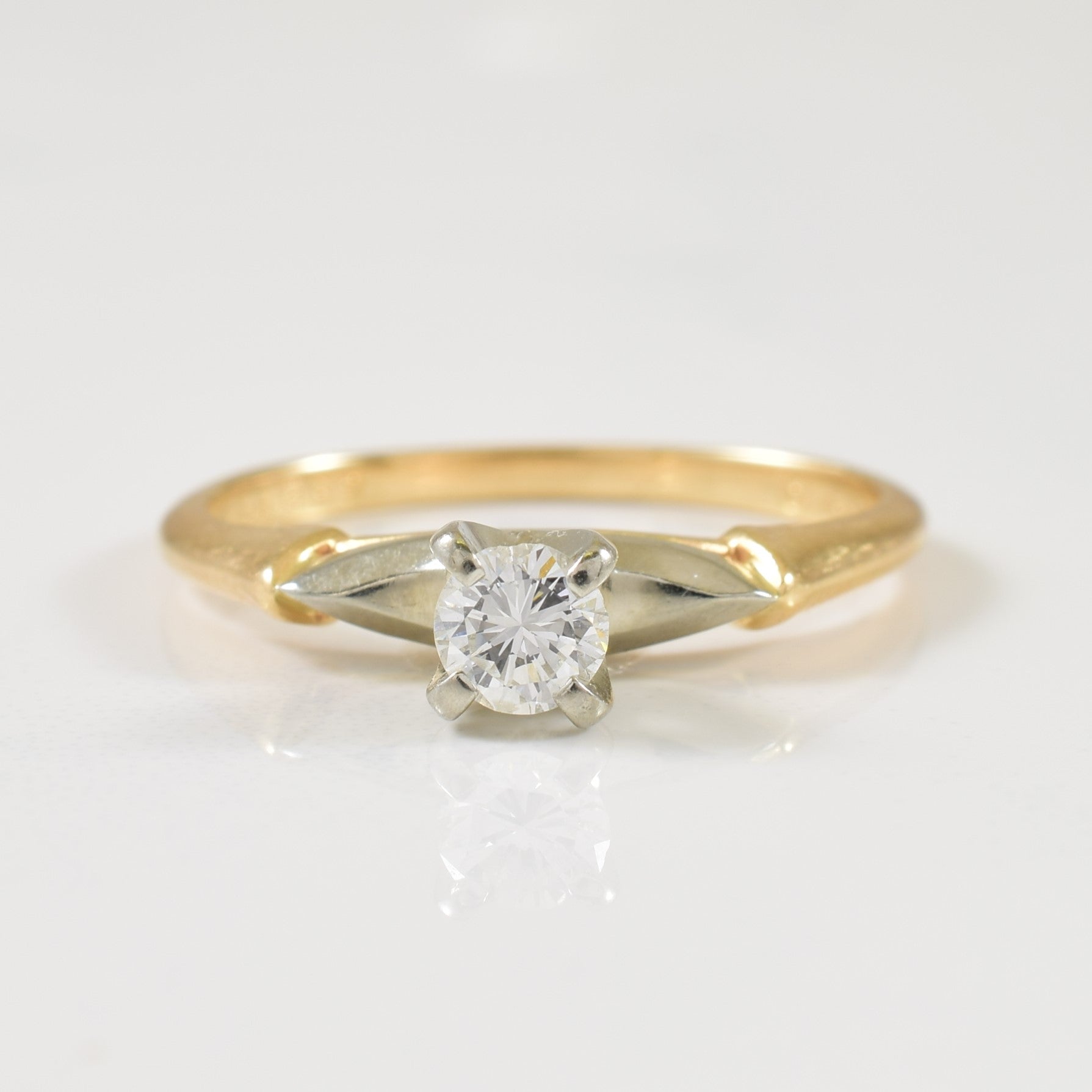 Solitaire Diamond Ring | 0.22ct | SZ 6.25 |