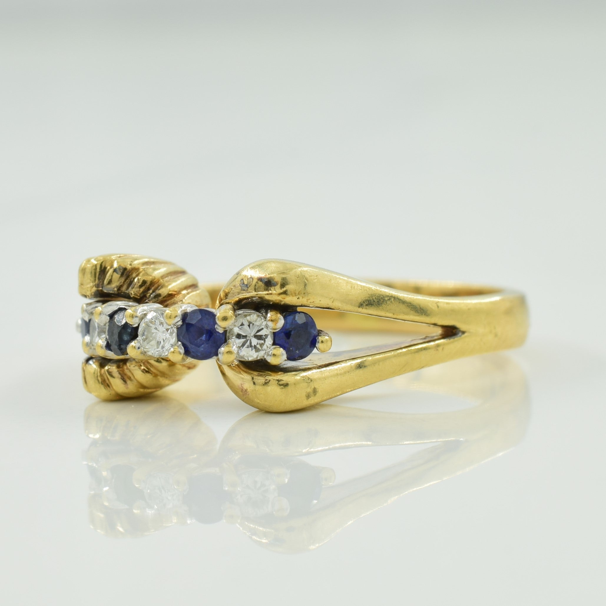 Sapphire & Diamond Ring | 0.17ctw, 0.08ctw | SZ 7.25 |