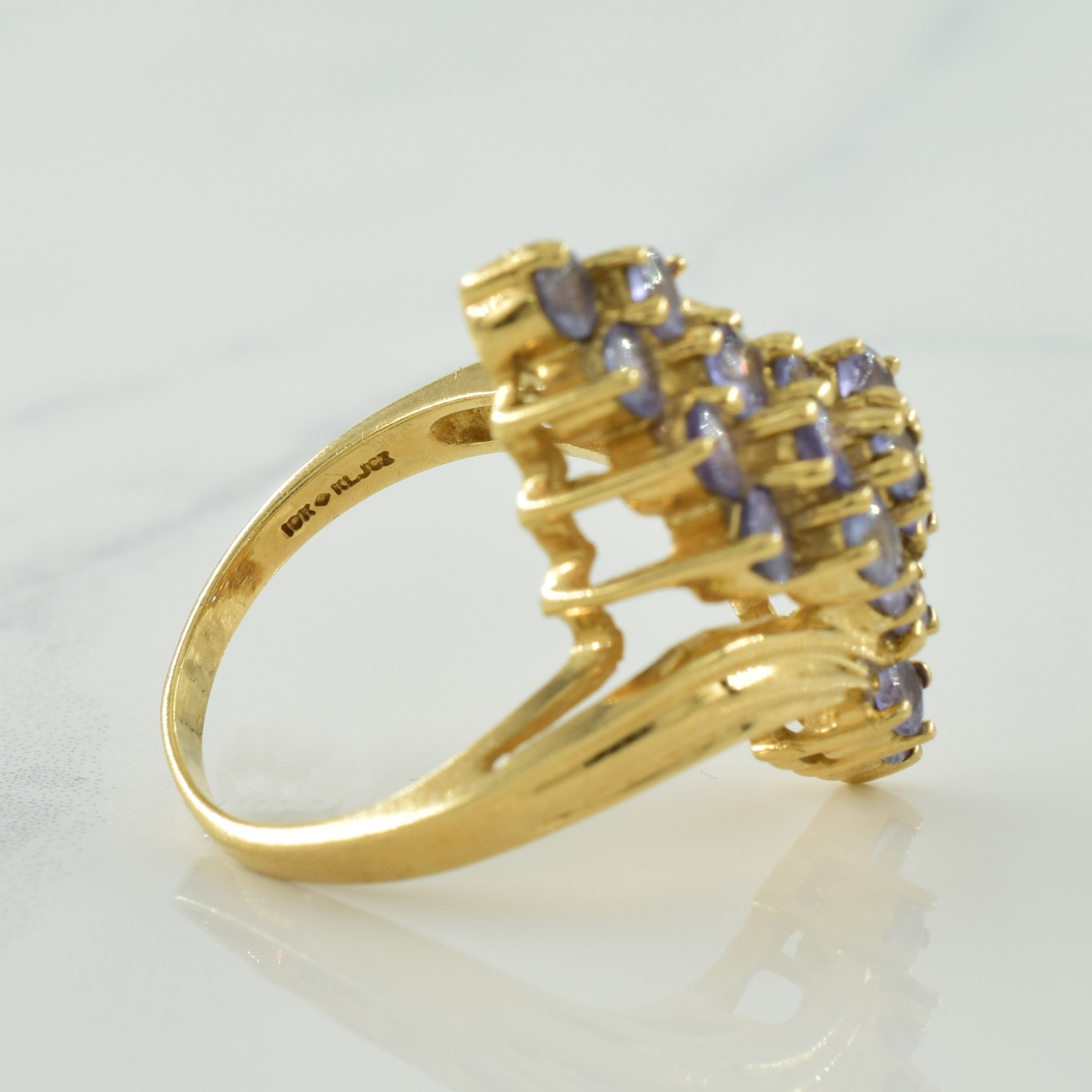 Tanzanite Bypass Ring | 1.90ctw | SZ 6.25 |