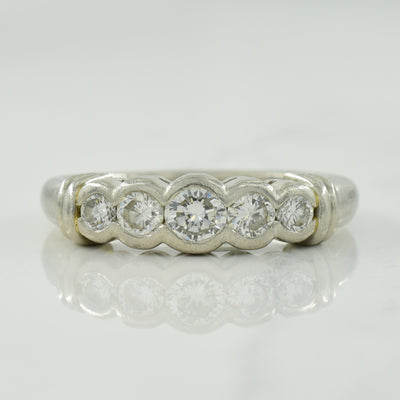 Five Stone Diamond Ring | 0.46ctw | SZ 5.75 |