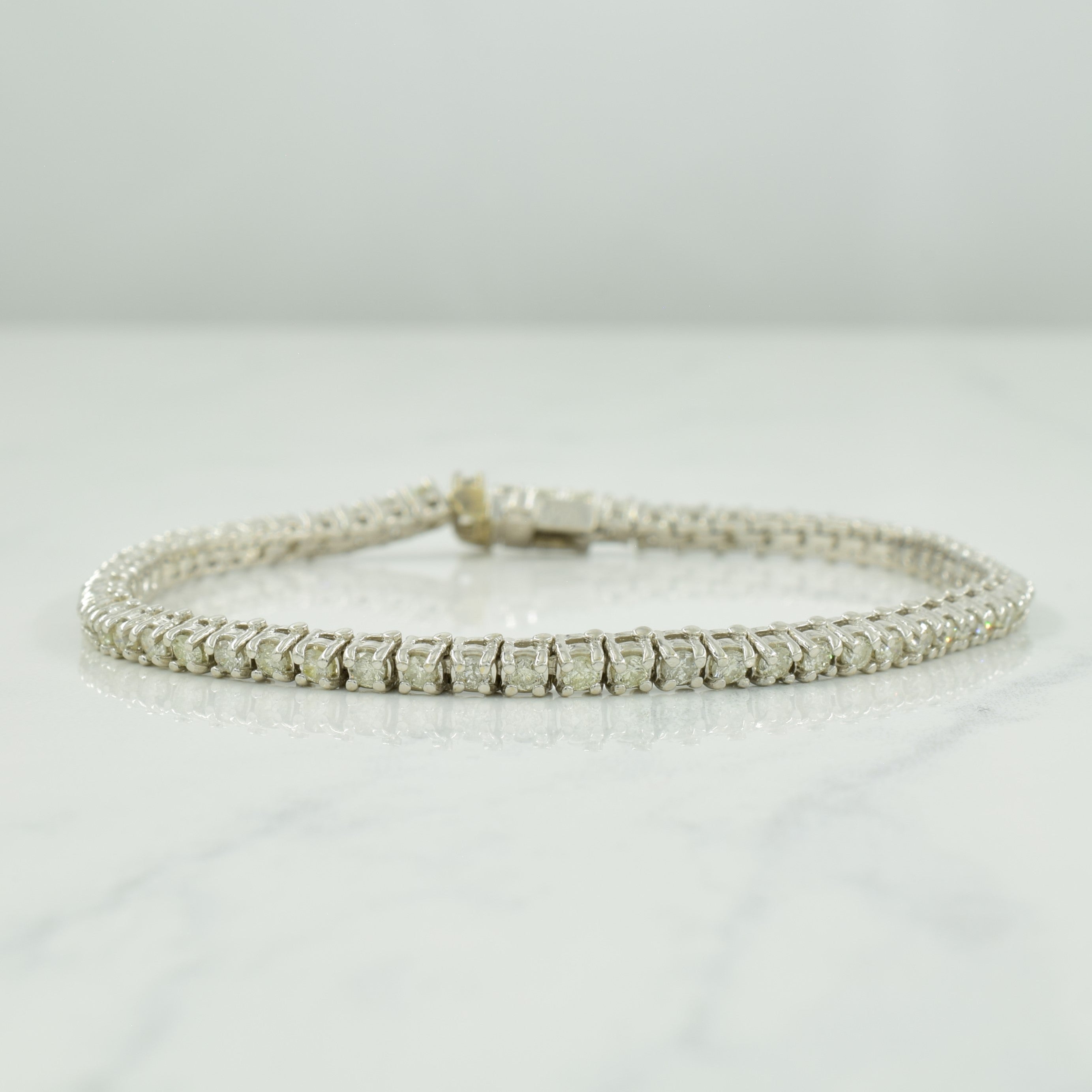 Diamond Tennis Bracelet | 2.25ctw | 7.25" |