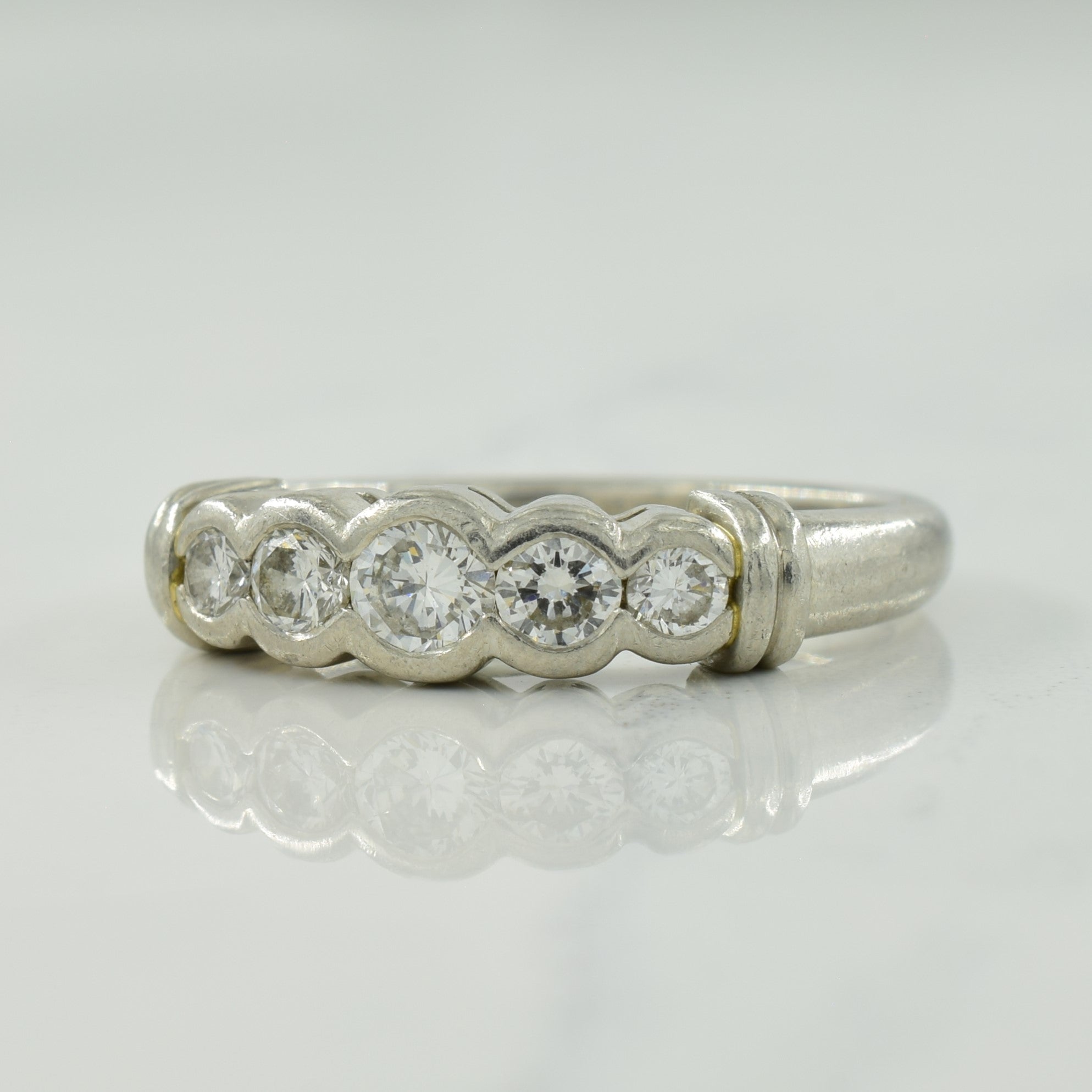 Five Stone Diamond Ring | 0.46ctw | SZ 5.75 |