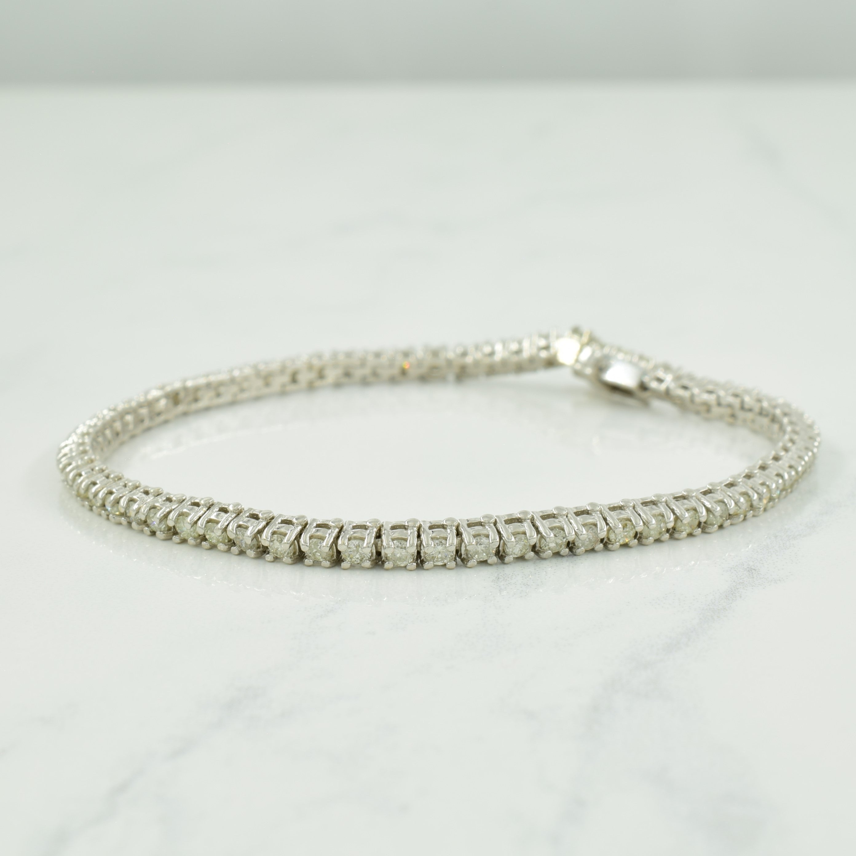 Diamond Tennis Bracelet | 2.25ctw | 7.25" |