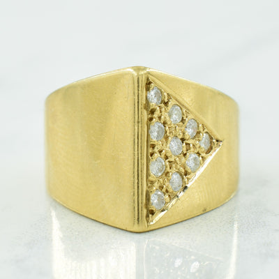 Diamond Cluster Ring | 0.22ctw | SZ 6.5 |
