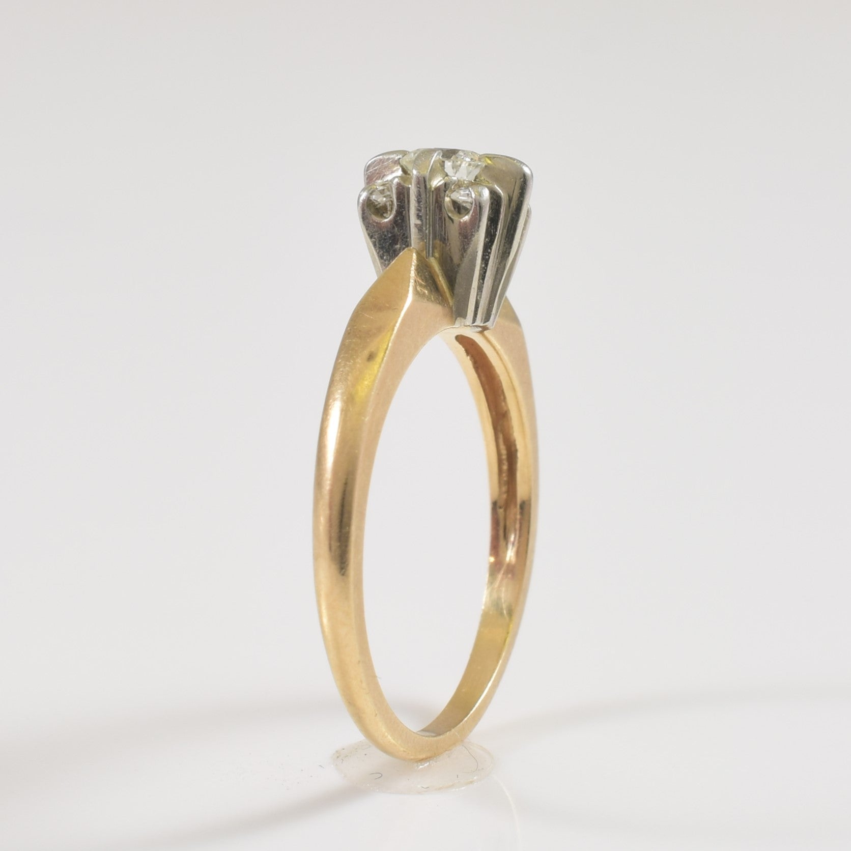 Cathedral Diamond Ring | 0.23ctw | SZ 4.25 |
