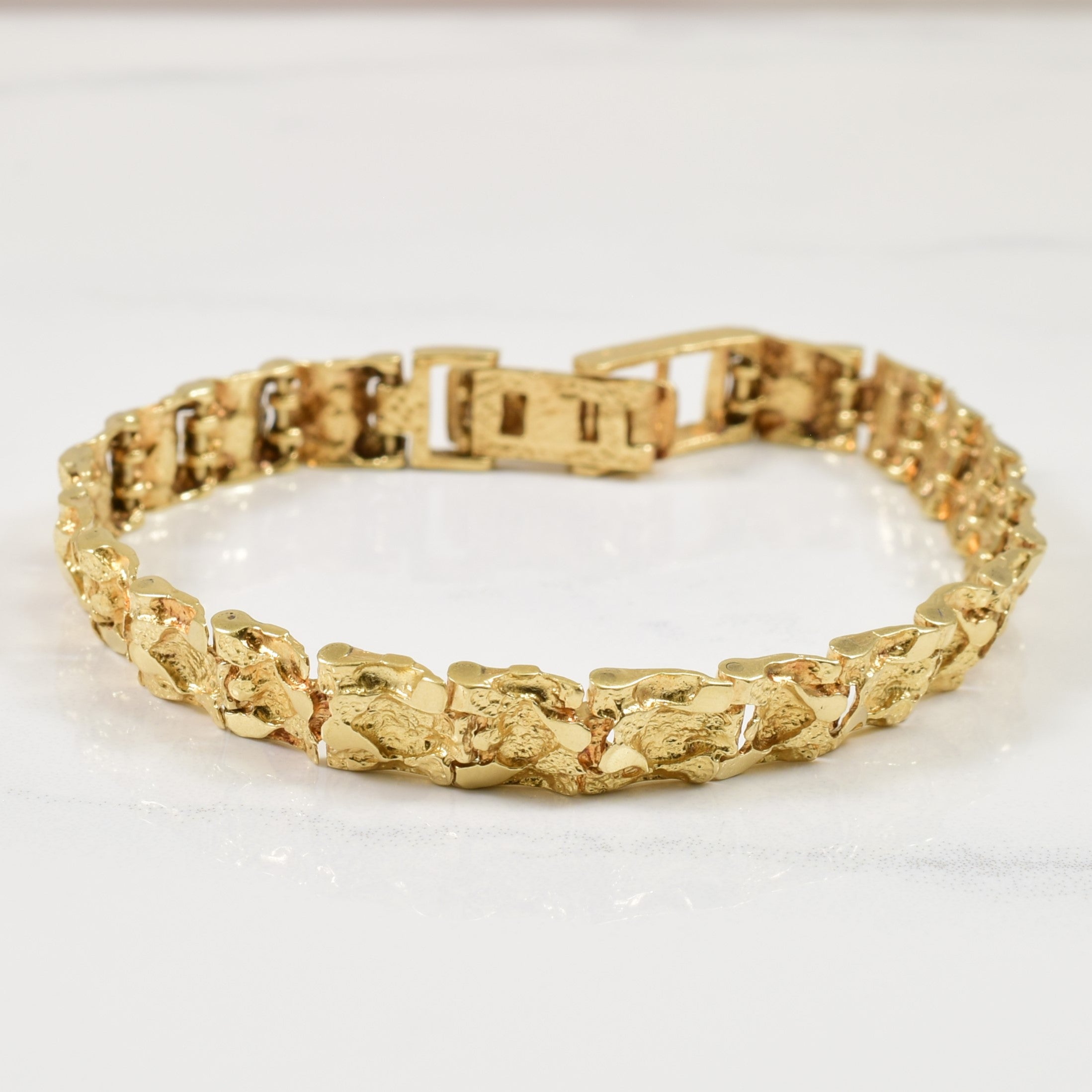 14k Yellow Gold Adjustable Bracelet | 7"-7.5" |