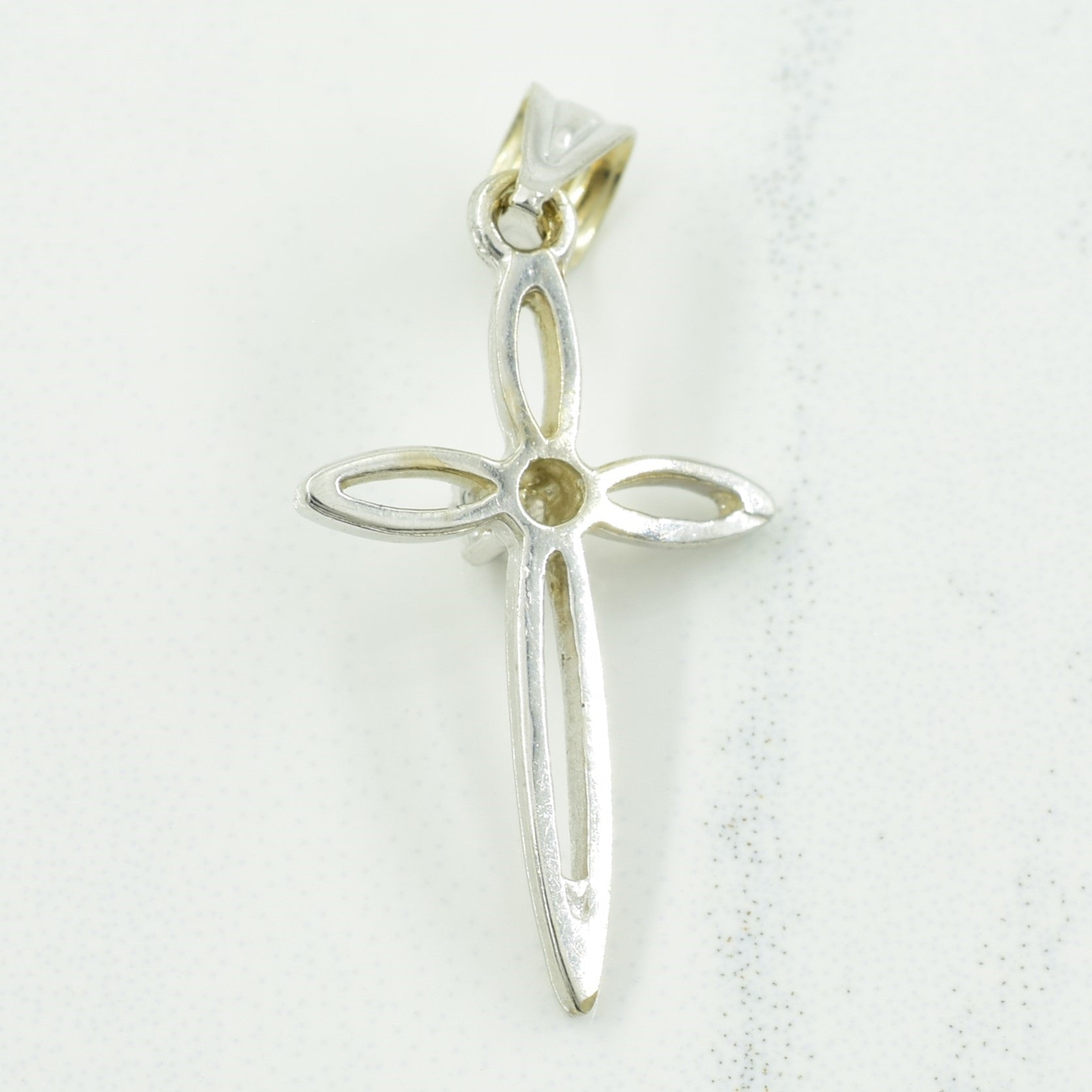 Diamond Cross Pendant | 0.005ct |