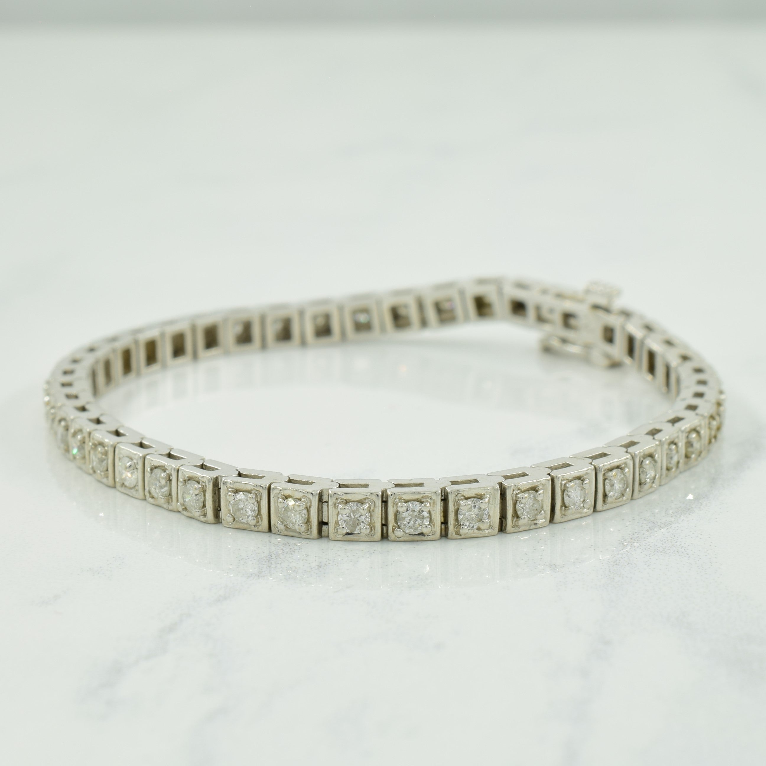 Diamond Tennis Bracelet | 2.20ctw | 7" |