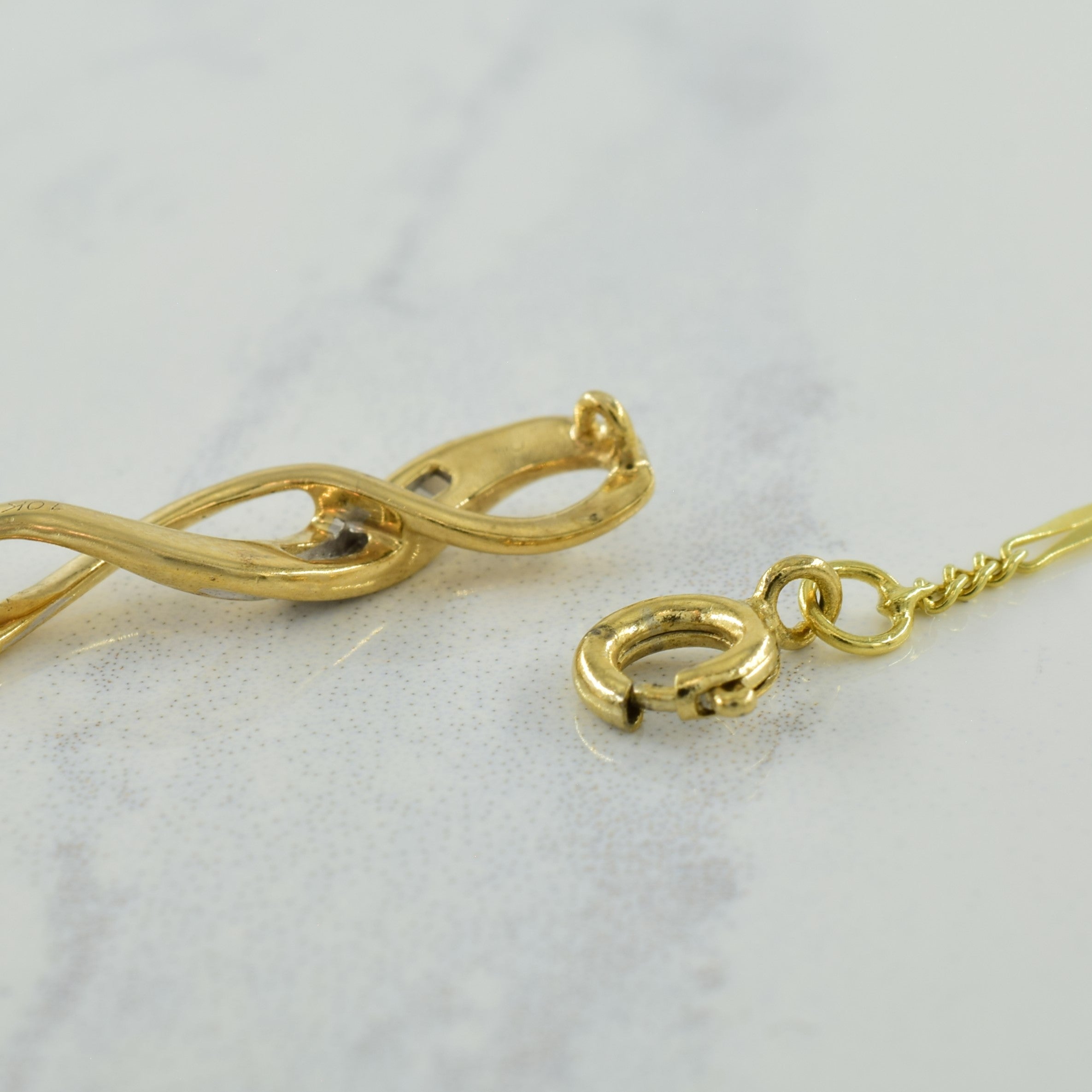 Diamond Necklace | 0.05ctw | 18.5" |