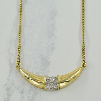 Diamond Necklace | 0.12ctw | 16.5