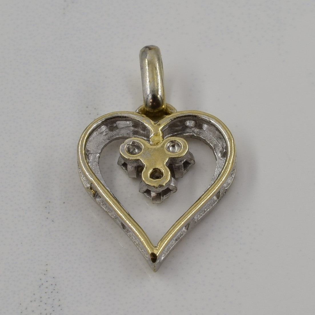 Diamond Heart Pendant | 0.02ctw |