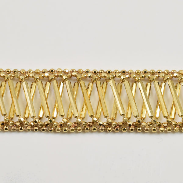 10k Yellow Gold Bracelet | 7.25