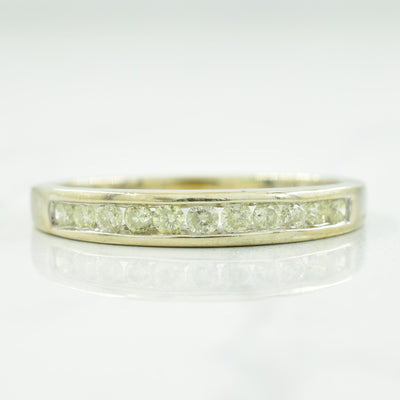 Channel Set Diamond Ring | 0.22ctw | SZ 7 |