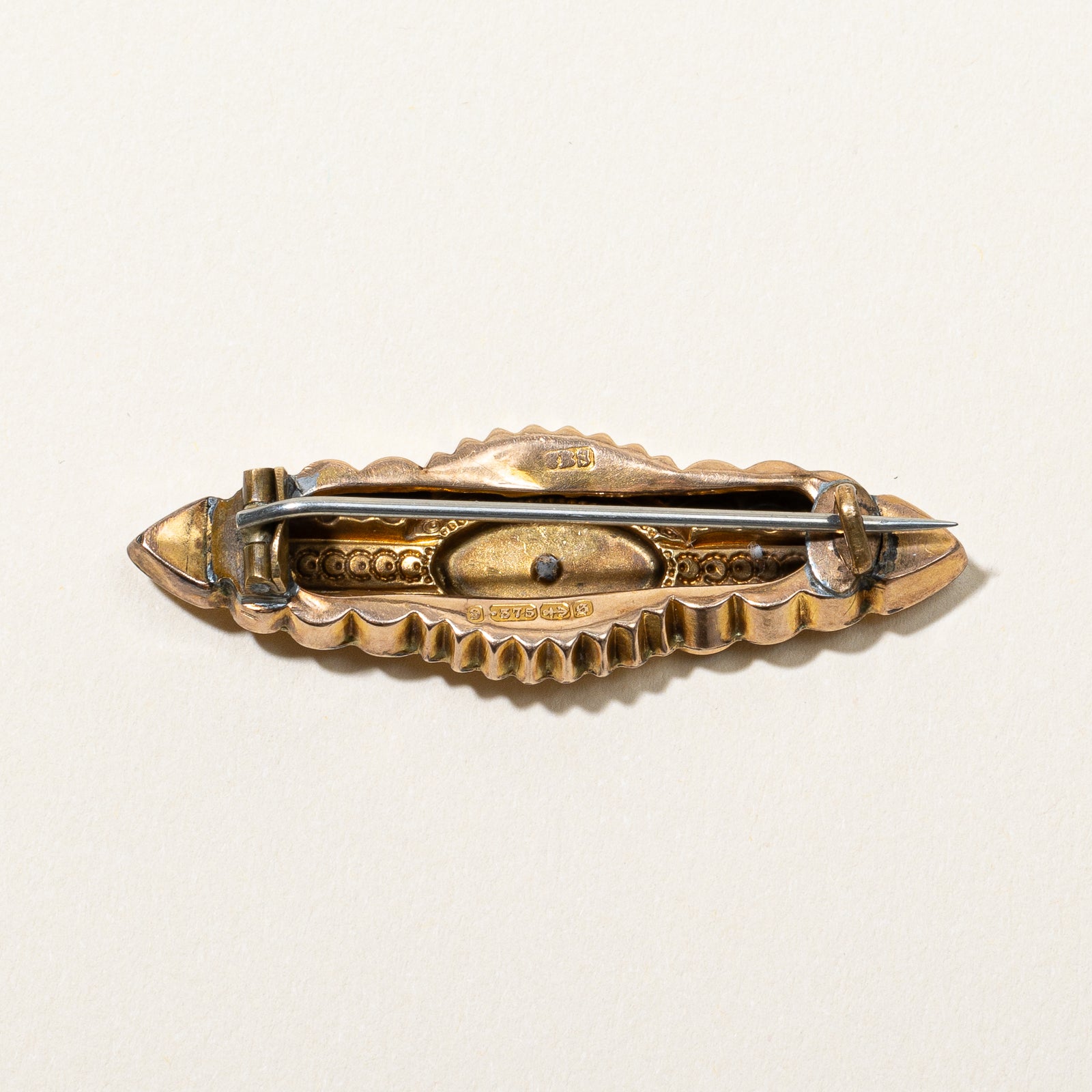 Victorian Era Rose Cut Diamond Brooch | 0.02ct |