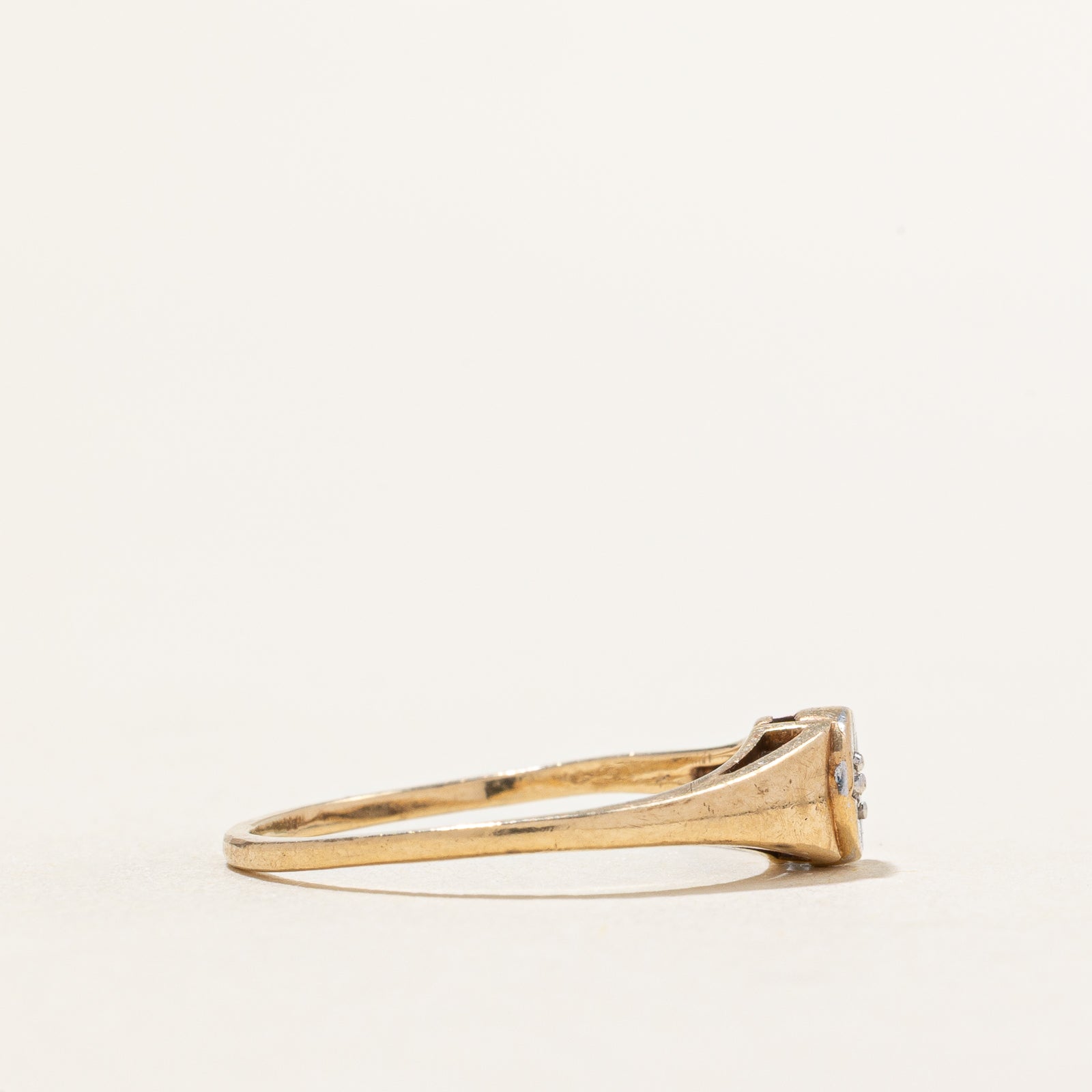Star Set Diamond Ring | 0.005ct | SZ 4.75