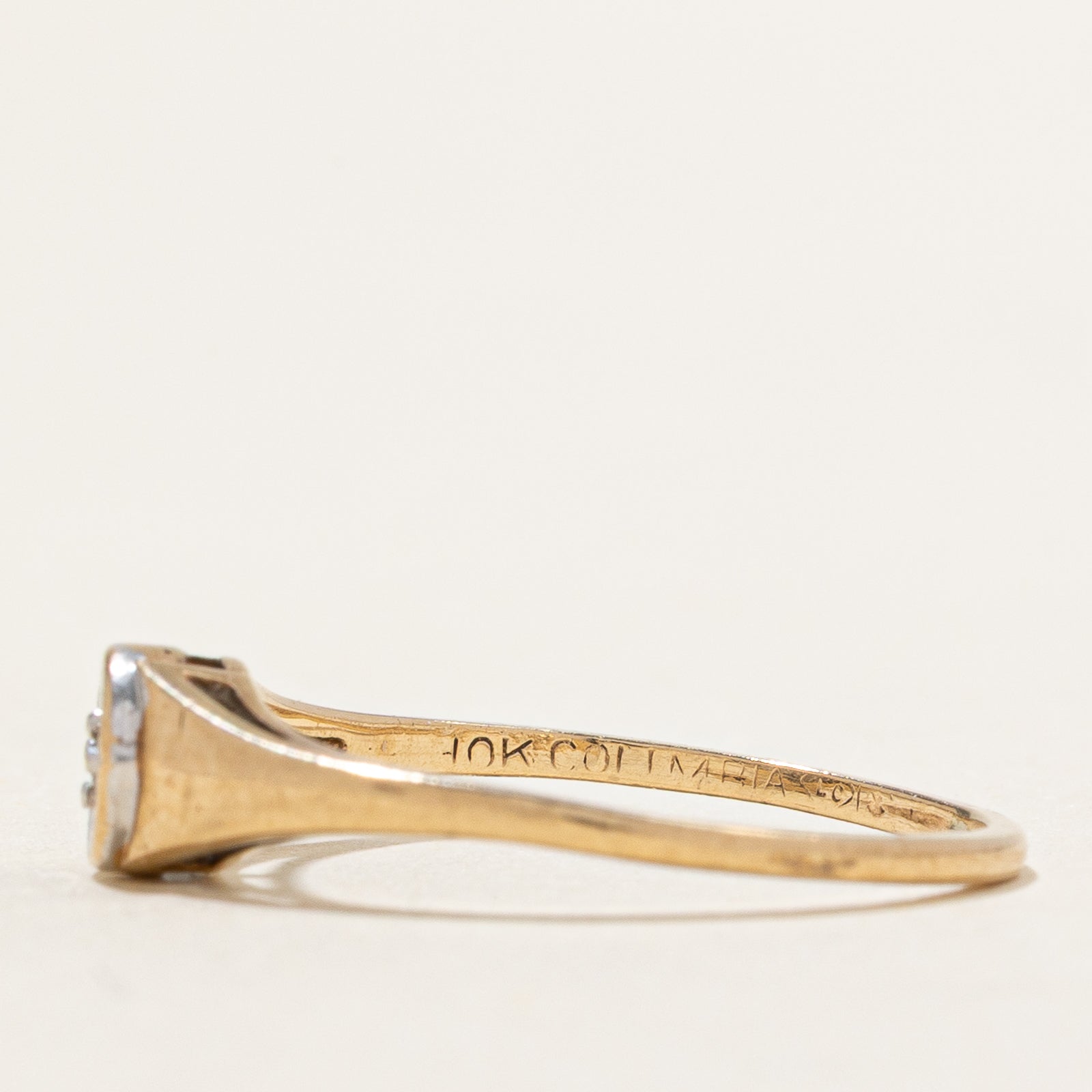 Star Set Diamond Ring | 0.005ct | SZ 4.75