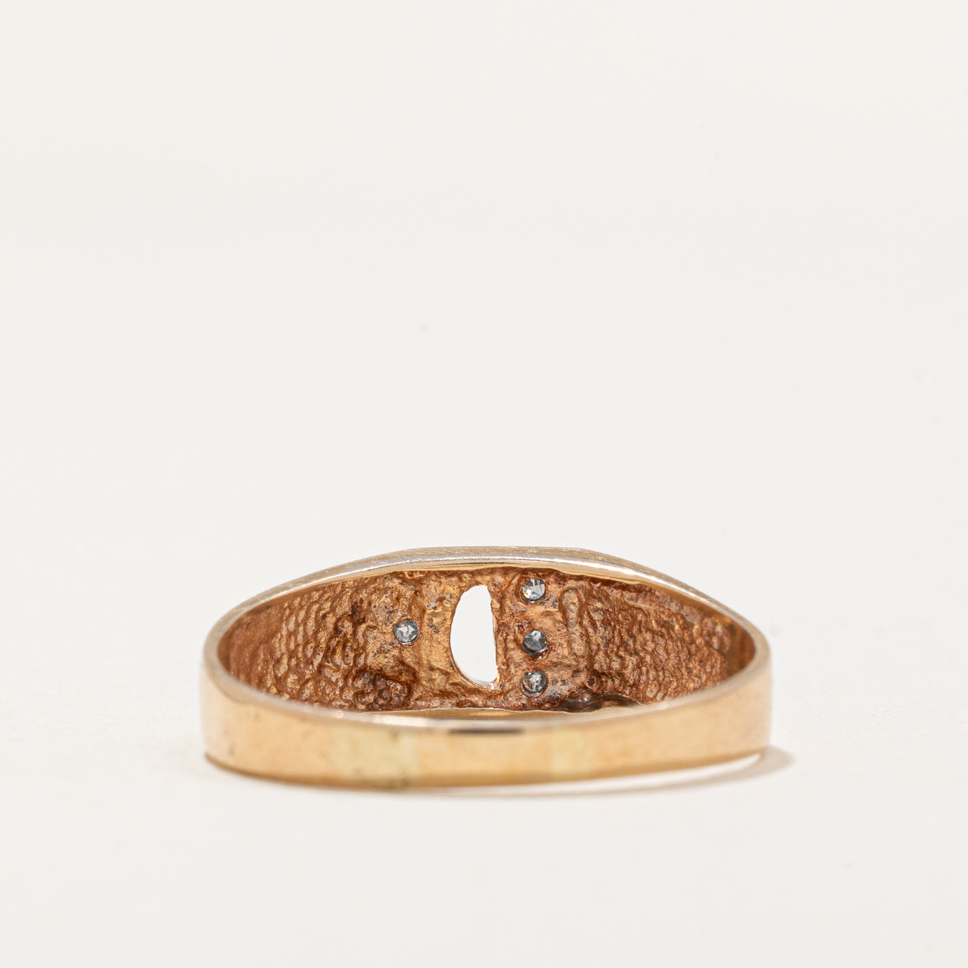 Diamond 'D' Initial Ring | 0.04ctw | SZ 7.25 |