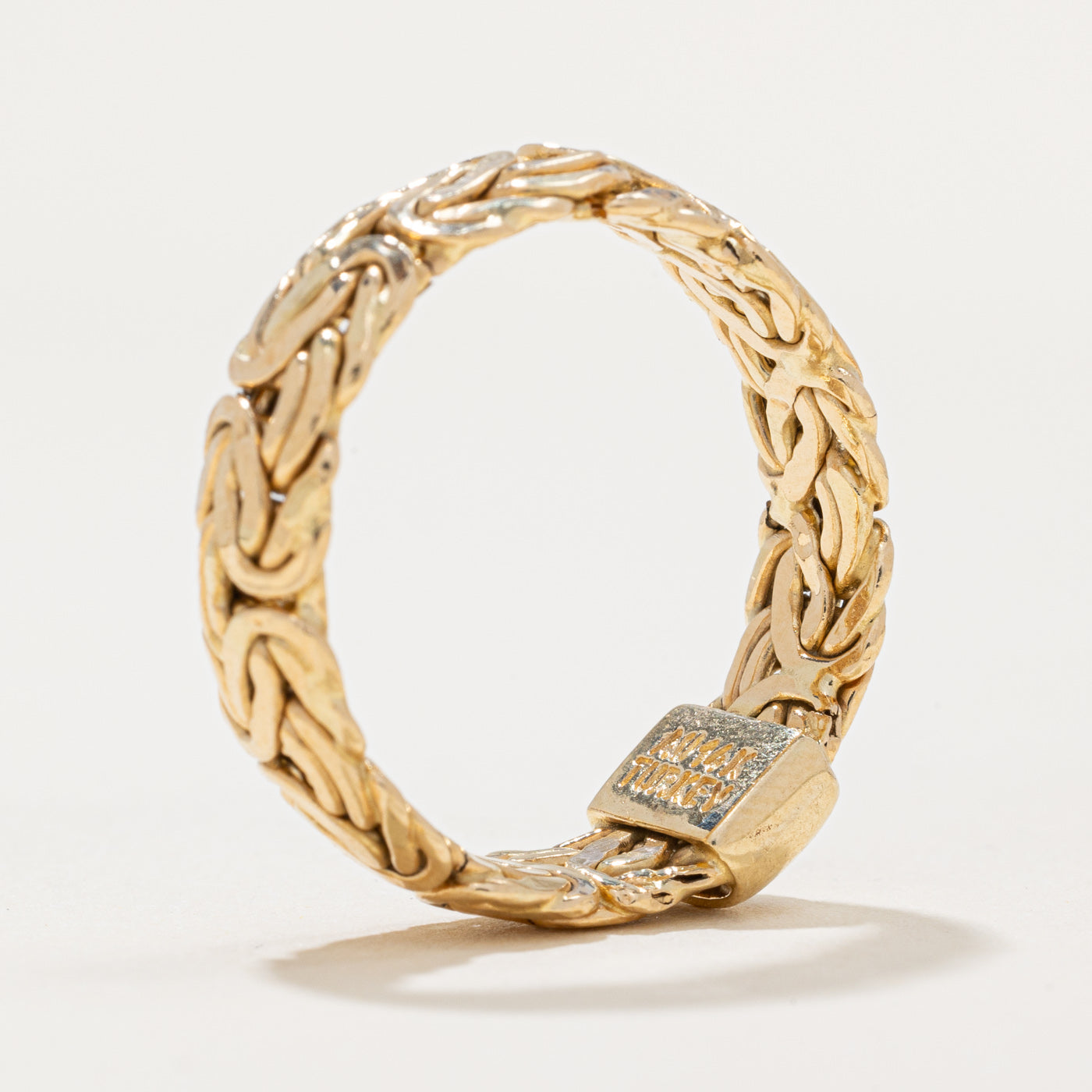 Diamond Byzantine Chain Ring | 0.02ct | SZ 10 |