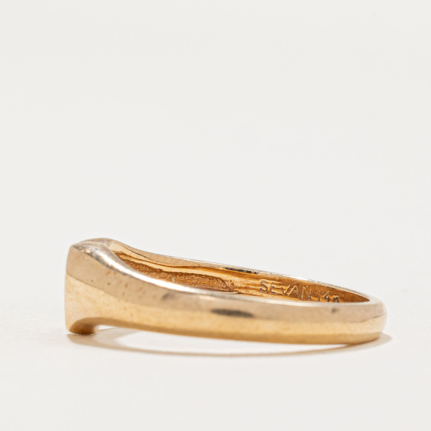 Bague cœur en diamant | 0,02 ct | Taille 5 | 